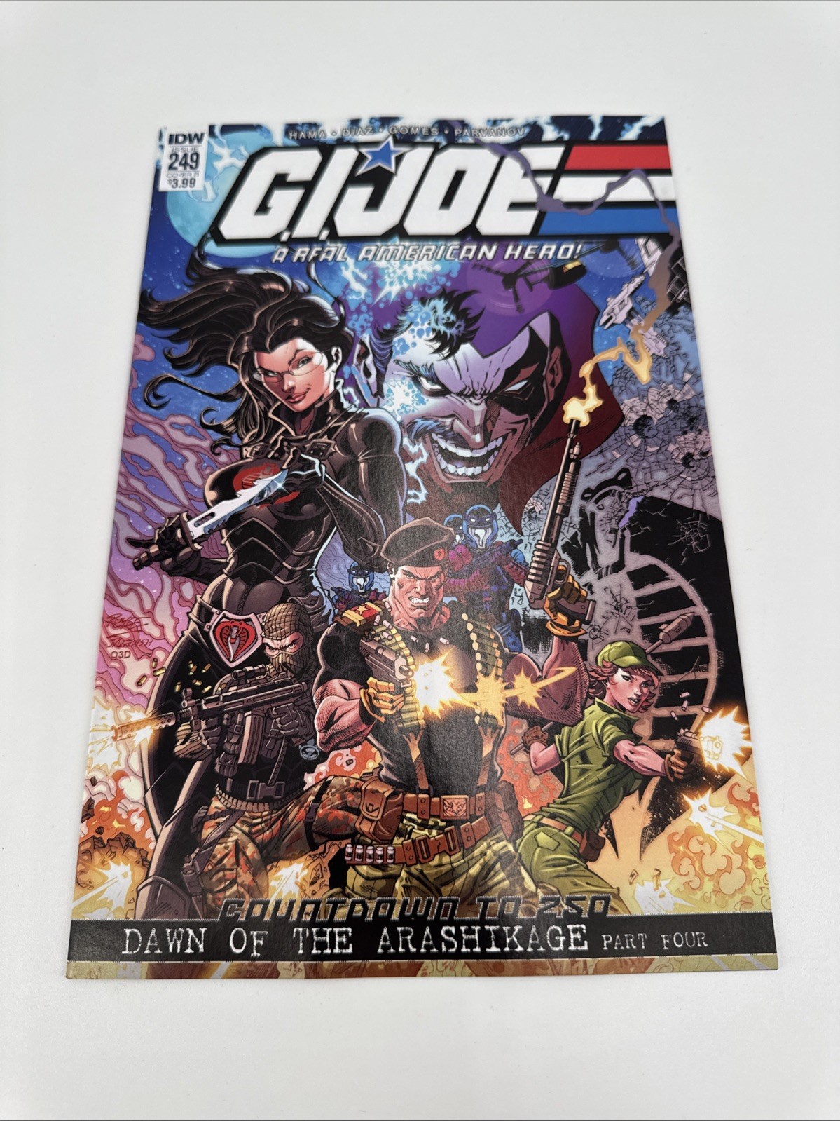 G.I. Joe A Real American Hero #249 2018 Cover B IDW Comics 1st Print