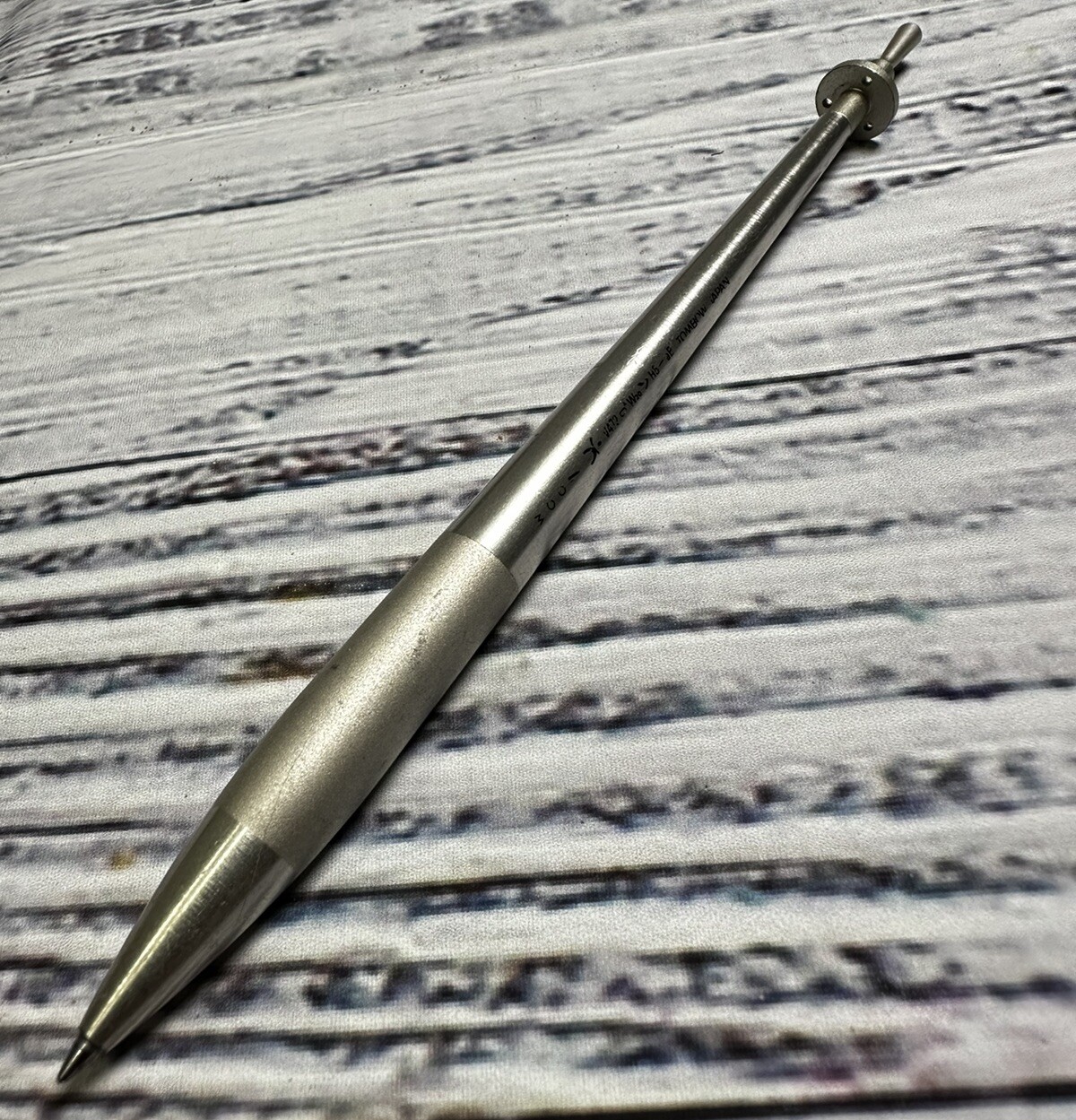 RARE Tombow Zoom V472 LA NAVE Series Mechanical Pen Silver Steel H5 Japan *READ RARE Tombow Zoom V472 LA NAVE Series Mechanical Pen Silver Steel H5 Japan *READ