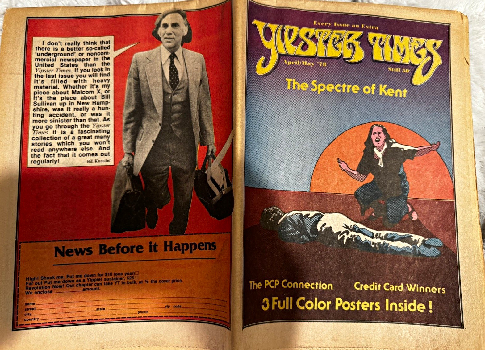 Yipster Times — May 1978 Issue 18 — The Spectre of Kent Underground Newspaper