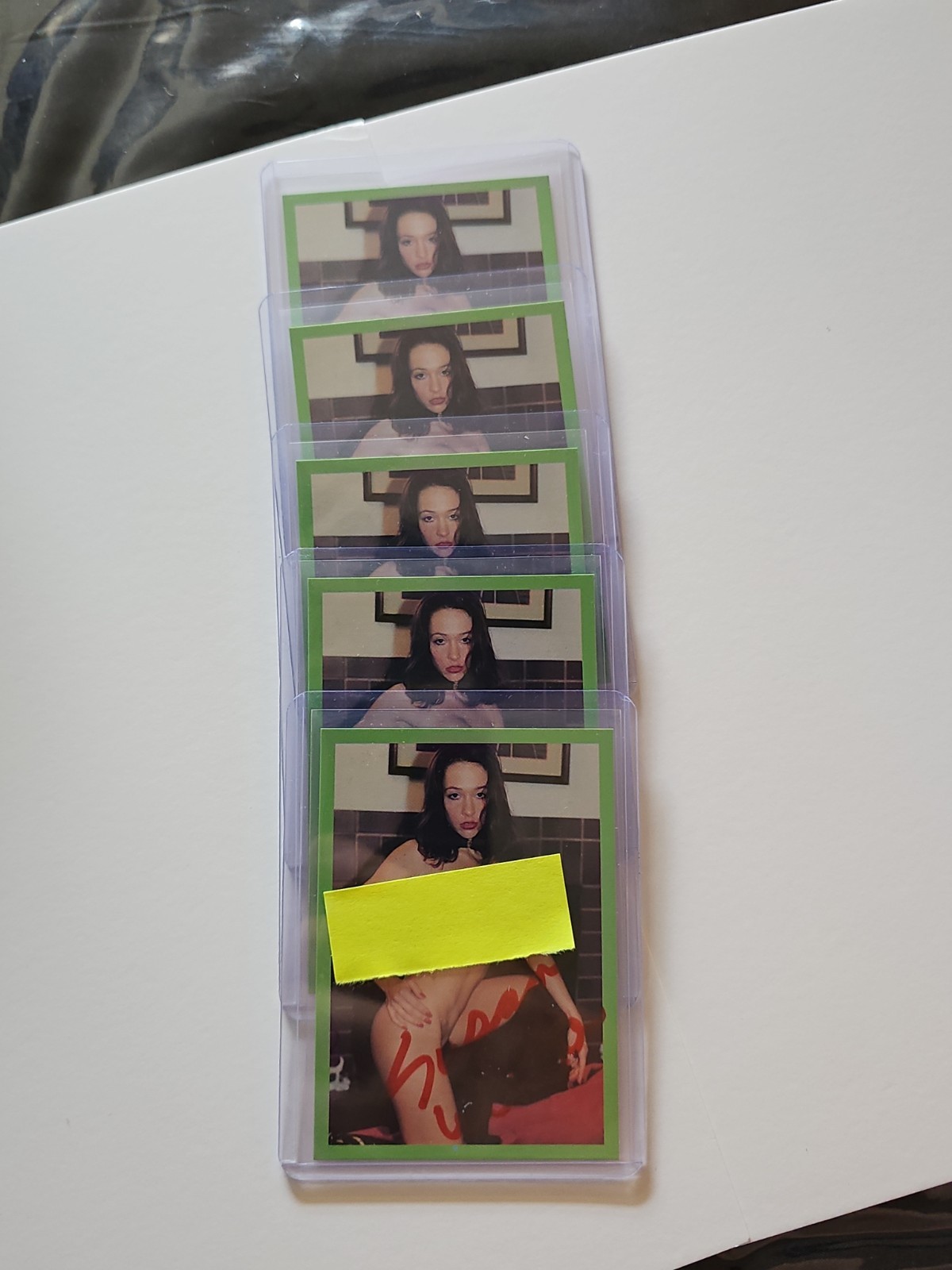 1996 SUSAN WHITE Scream Queens CHRISTMAS XPOSED 5 Copies AUTOGRAPH RARE EROCTICA