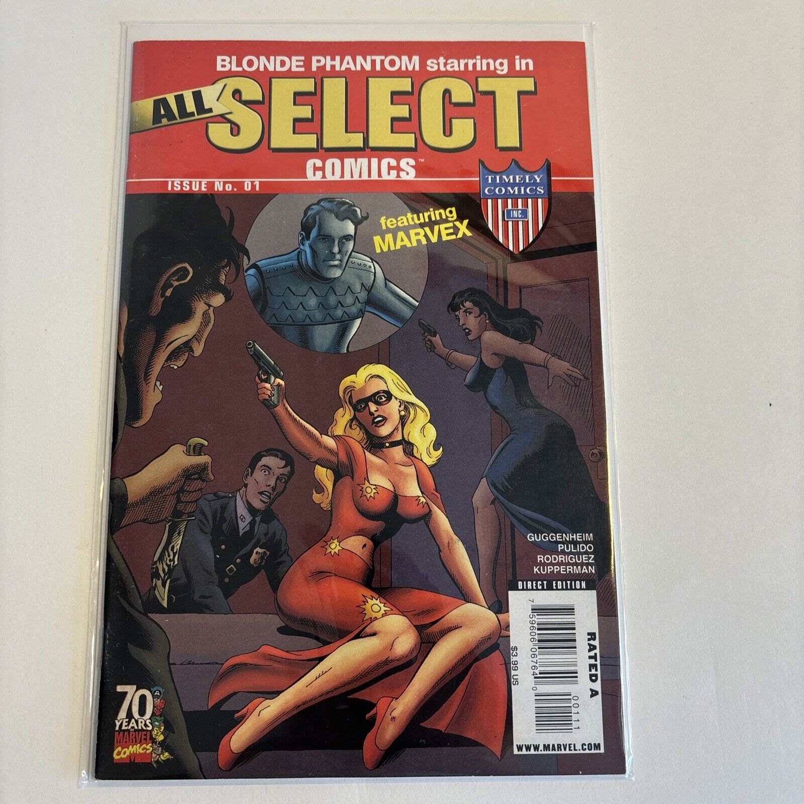 ALL-SELECT COMICS #1 70TH ANNIVERS SPECIAL BLONDE PHANTOM