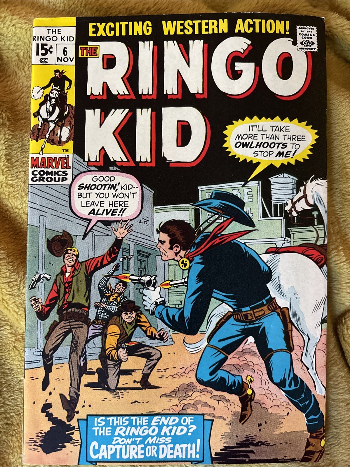 The Ringo Kid #6 (Marvel Comics November 1970)