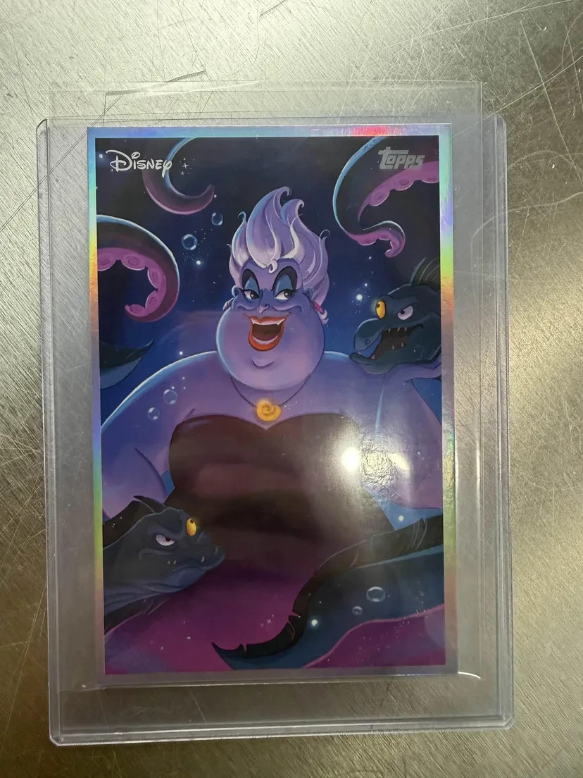 2026 Topps Disney Vault Ursula Box Topper Ursula Original Art By Julie Vu
