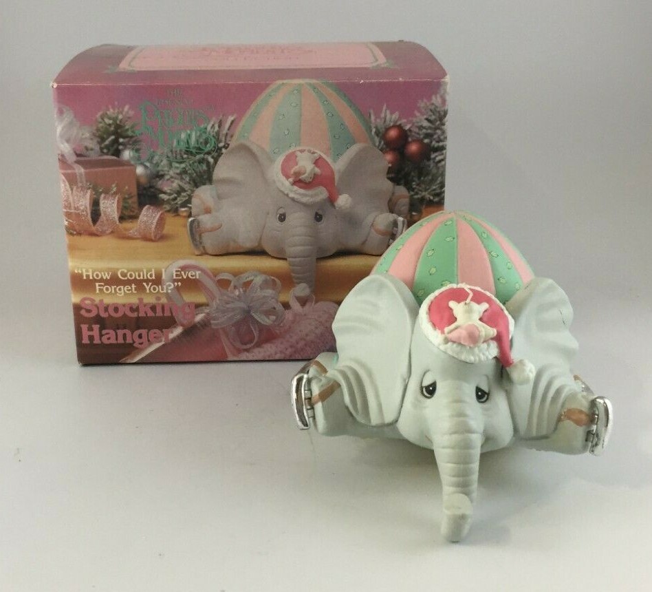 Enesco 1992 How Could I Ever Forget You? Stocking Hanger 832995 NEW