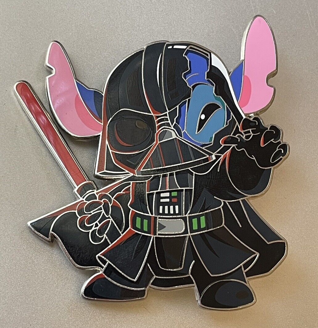 Disney Fantasy Pin Stitch As Darth Vader Star Wars Crossover Boogieman LE 50