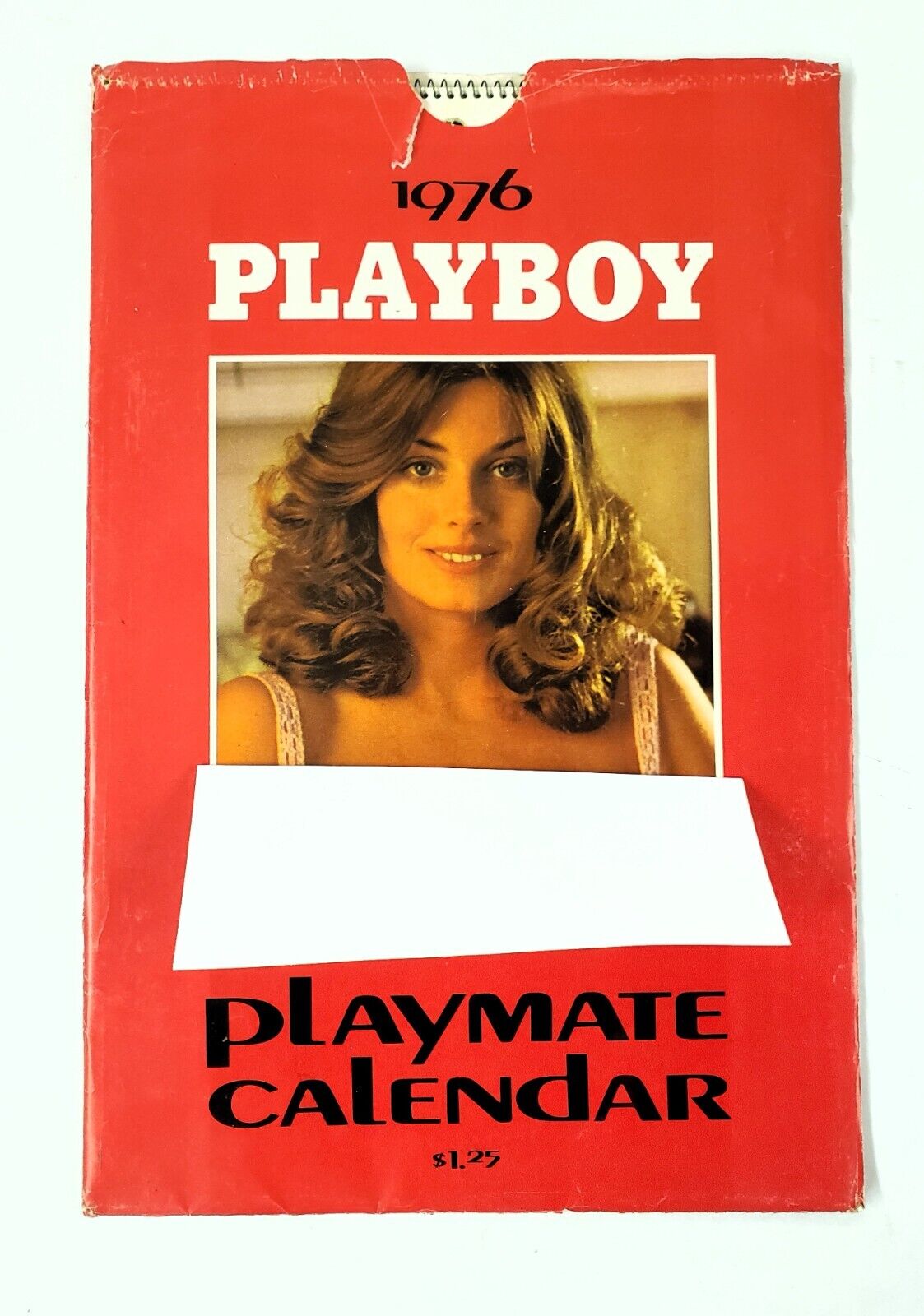 1976 Playboy magazine Playmate Wall Calendar very good condition w sleeve