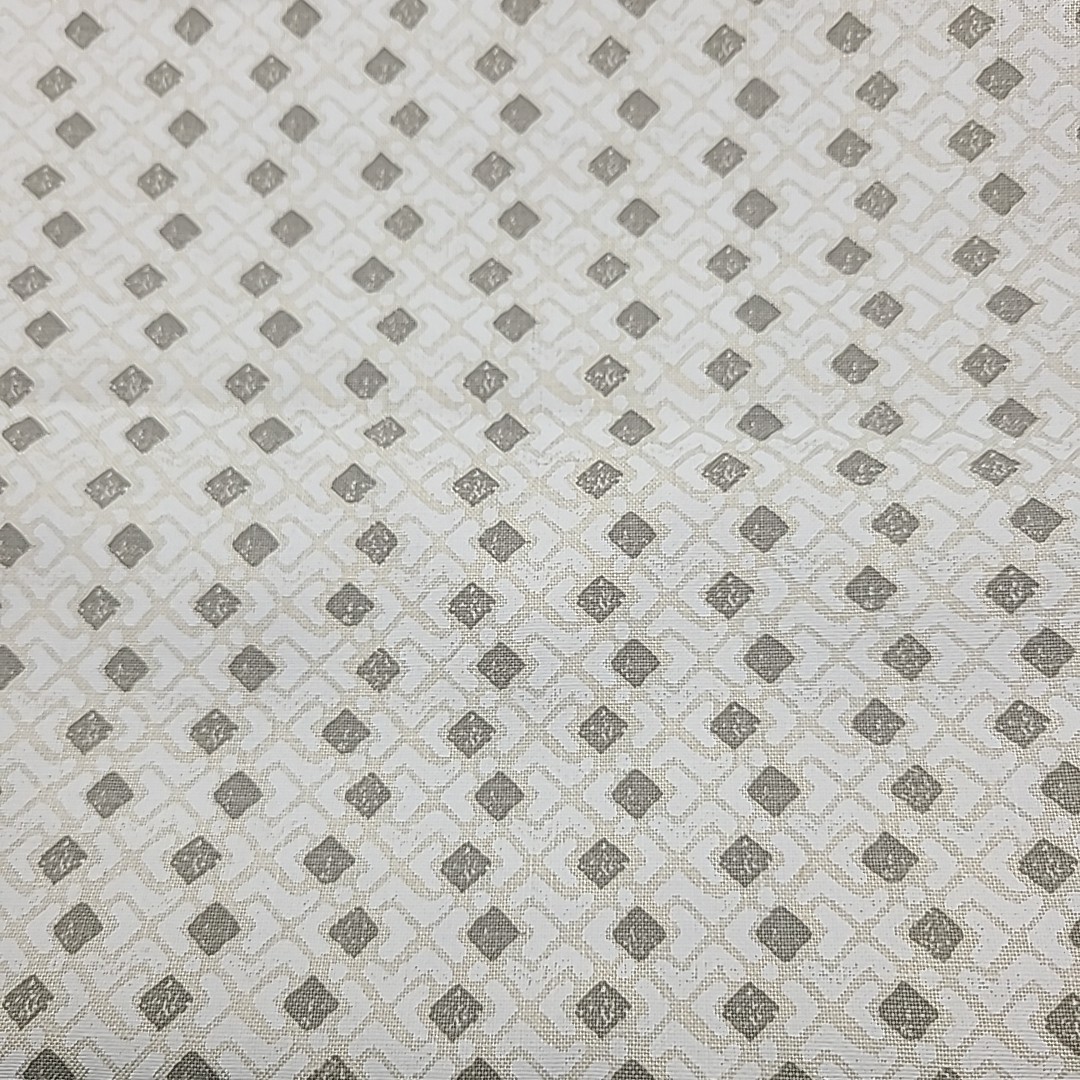 KATIE LEED BUNDI Shadow Hand Print 88% Linen 12% Poly Geo Fabric 1 Yrd 32