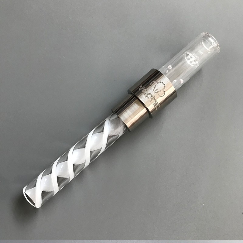 Vaphit Quartz Cap on Quartz Bowl Convection Smoking Pipe QOQ kit