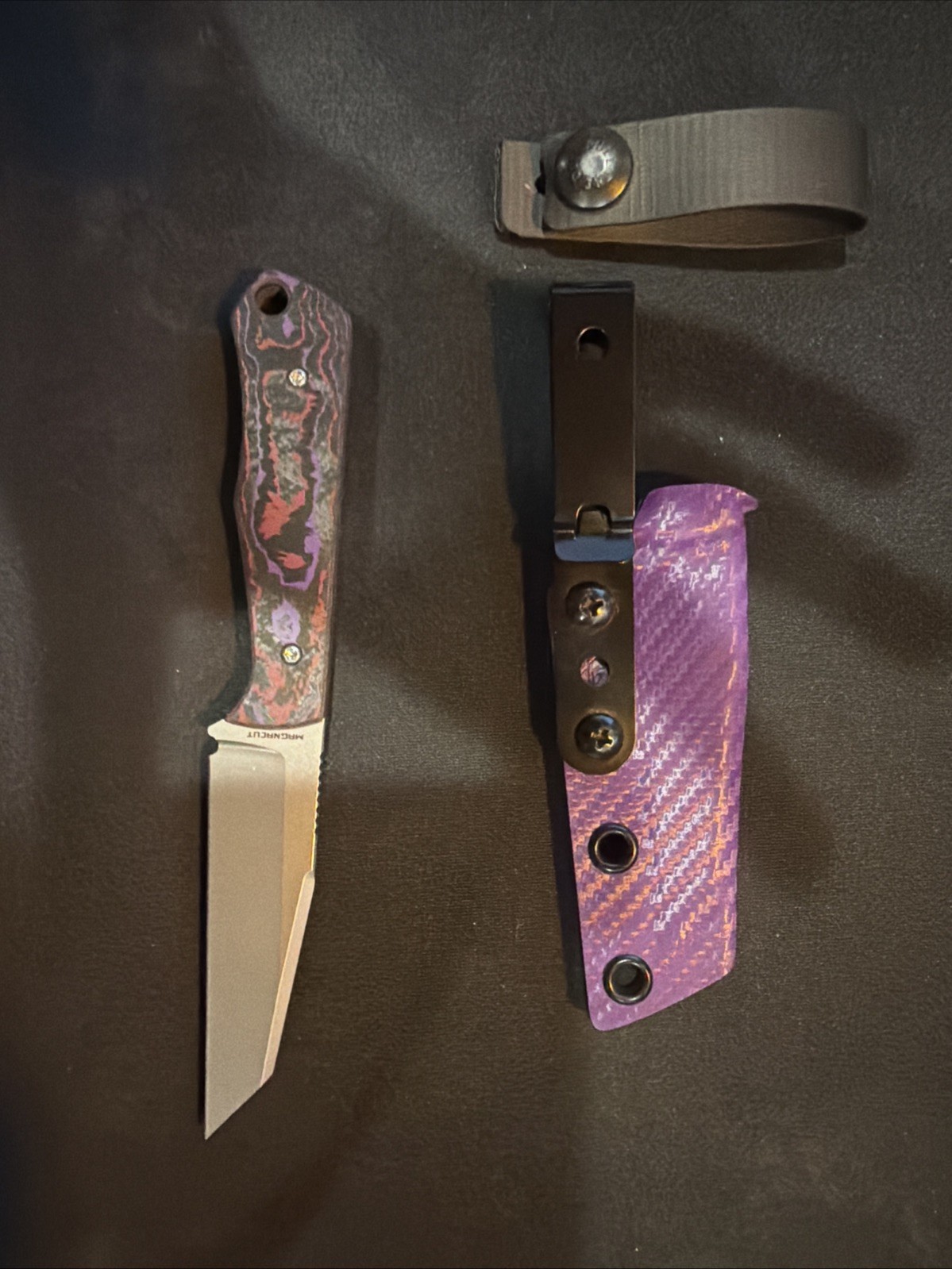 Jack Wolf Knives Collusion - Purple Panther BNIB