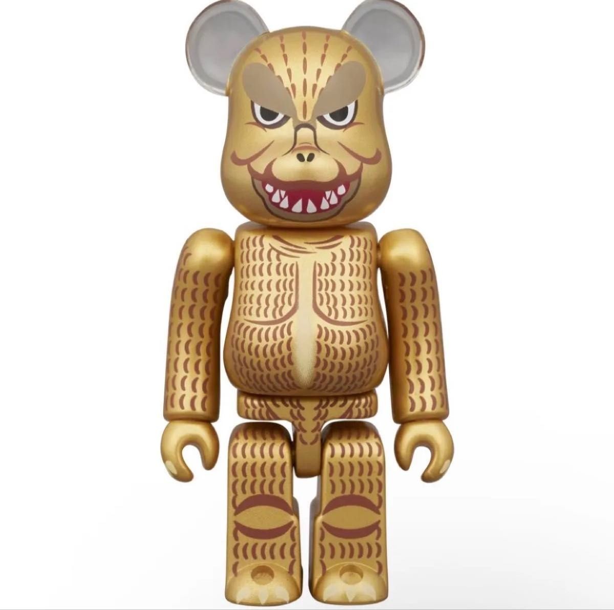 Medicom Toy BE@RBRICK Godzilla 1964 Gold Plated 100% Nagoya Limited
