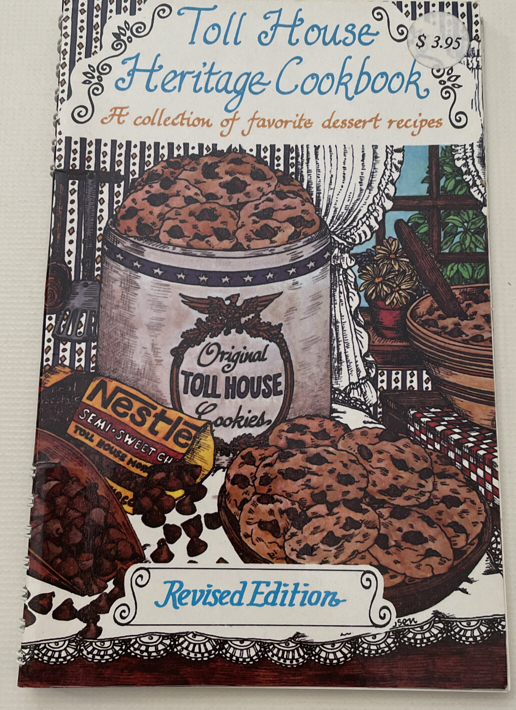 Vintage 1984 Nestle Toll House Heritage Cookbook Dessert Recipes Revised Edition