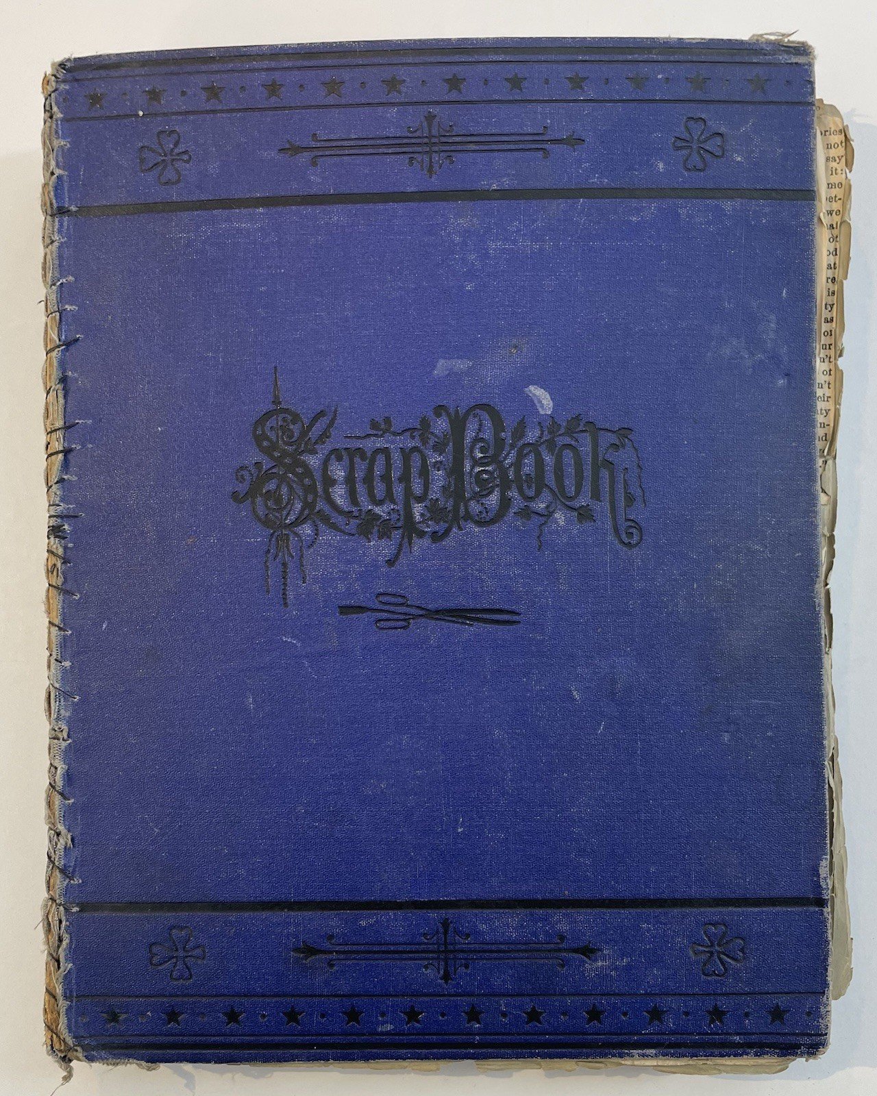 19th Century Scrapbook With WH Jackson Photos Victorian Paper