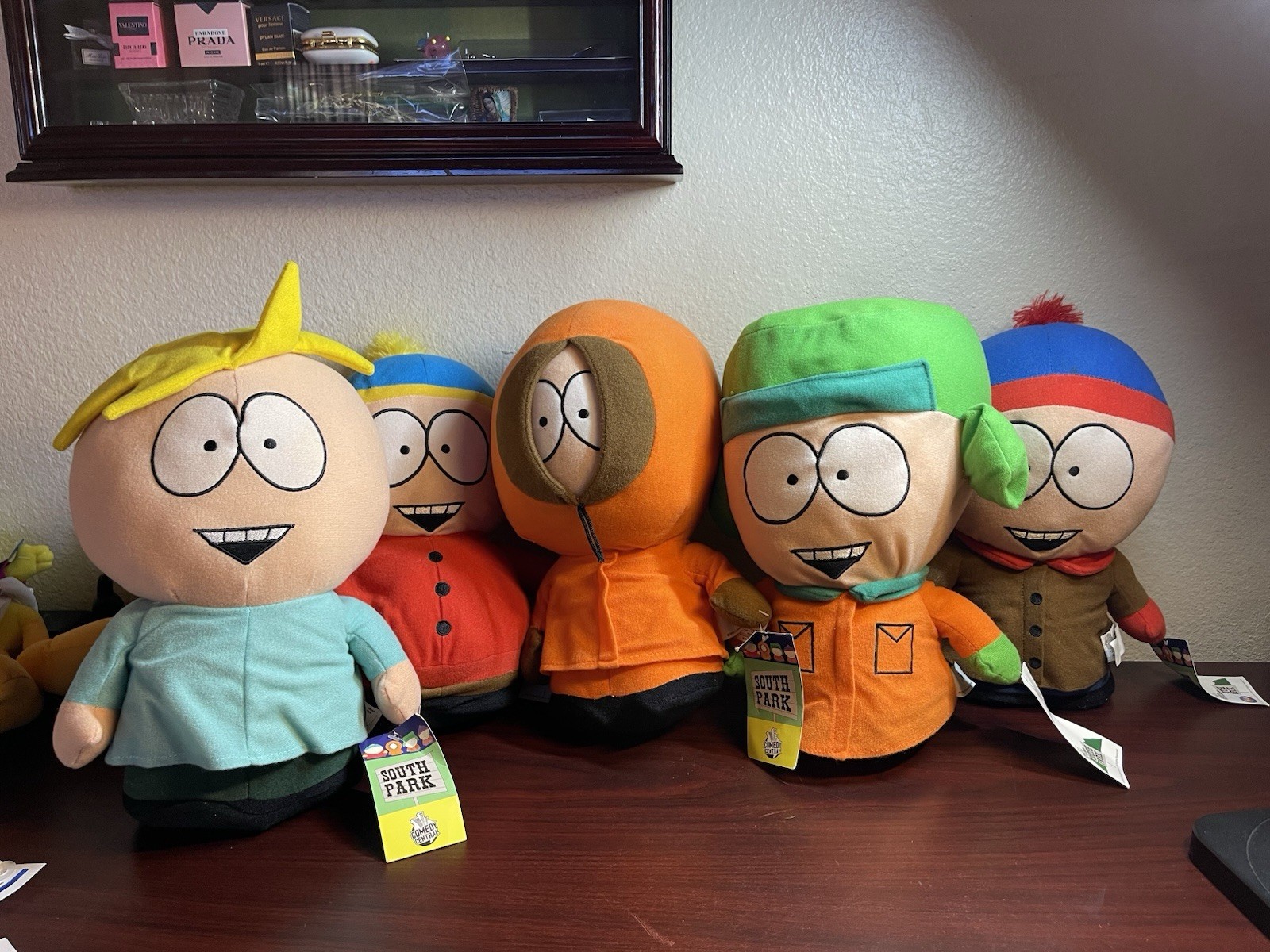 Lot of 5 official 2008 Comedy Central South Park Plush Rare Collection