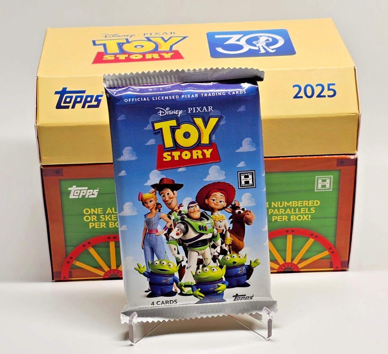 2025 TOPPS 30 Years of Toy Story HOBBY PACK Disney Pixar - New, Factory Sealed