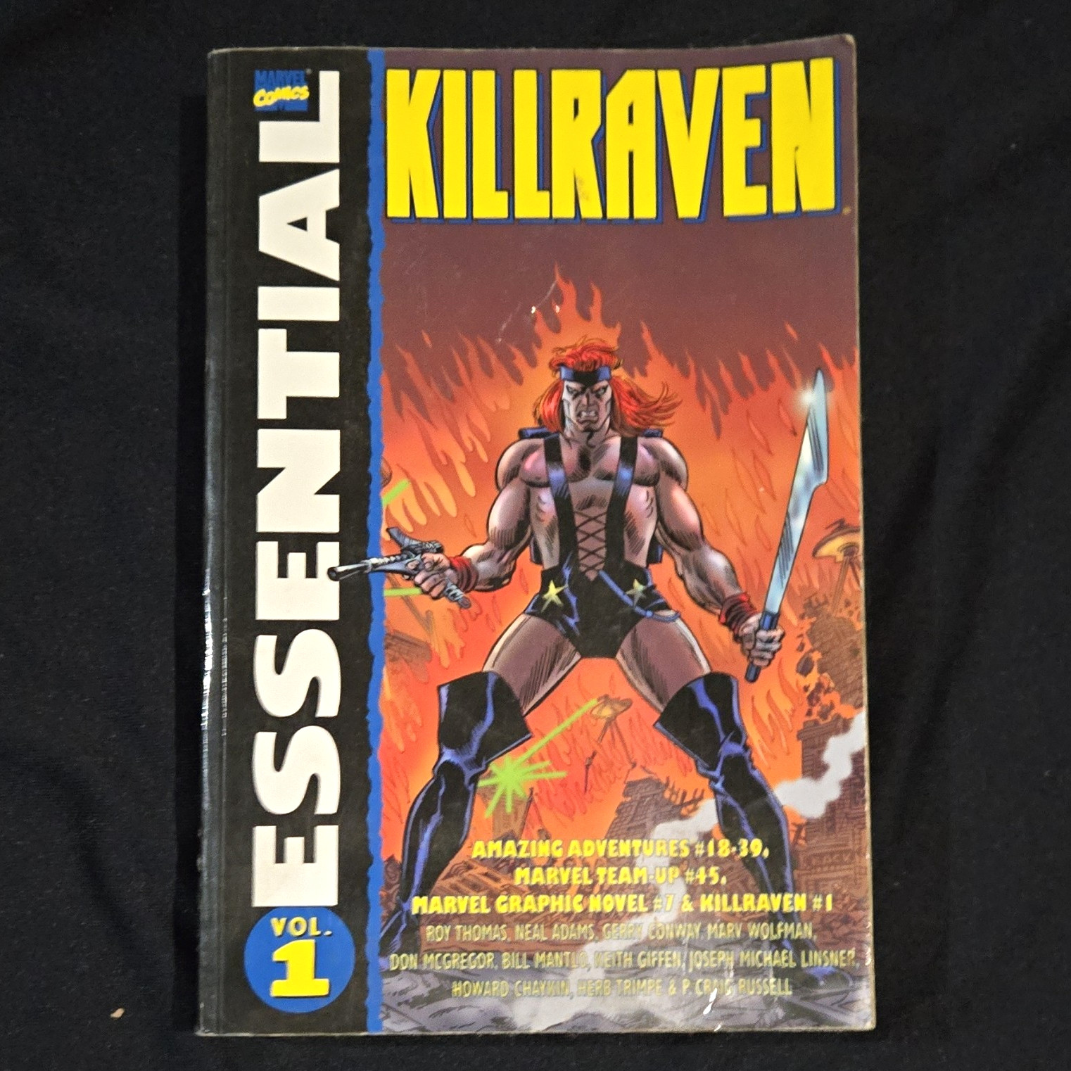 Marvel Essential Killraven Vol. 1 Trade Paperback Direct Edition Spider-Man