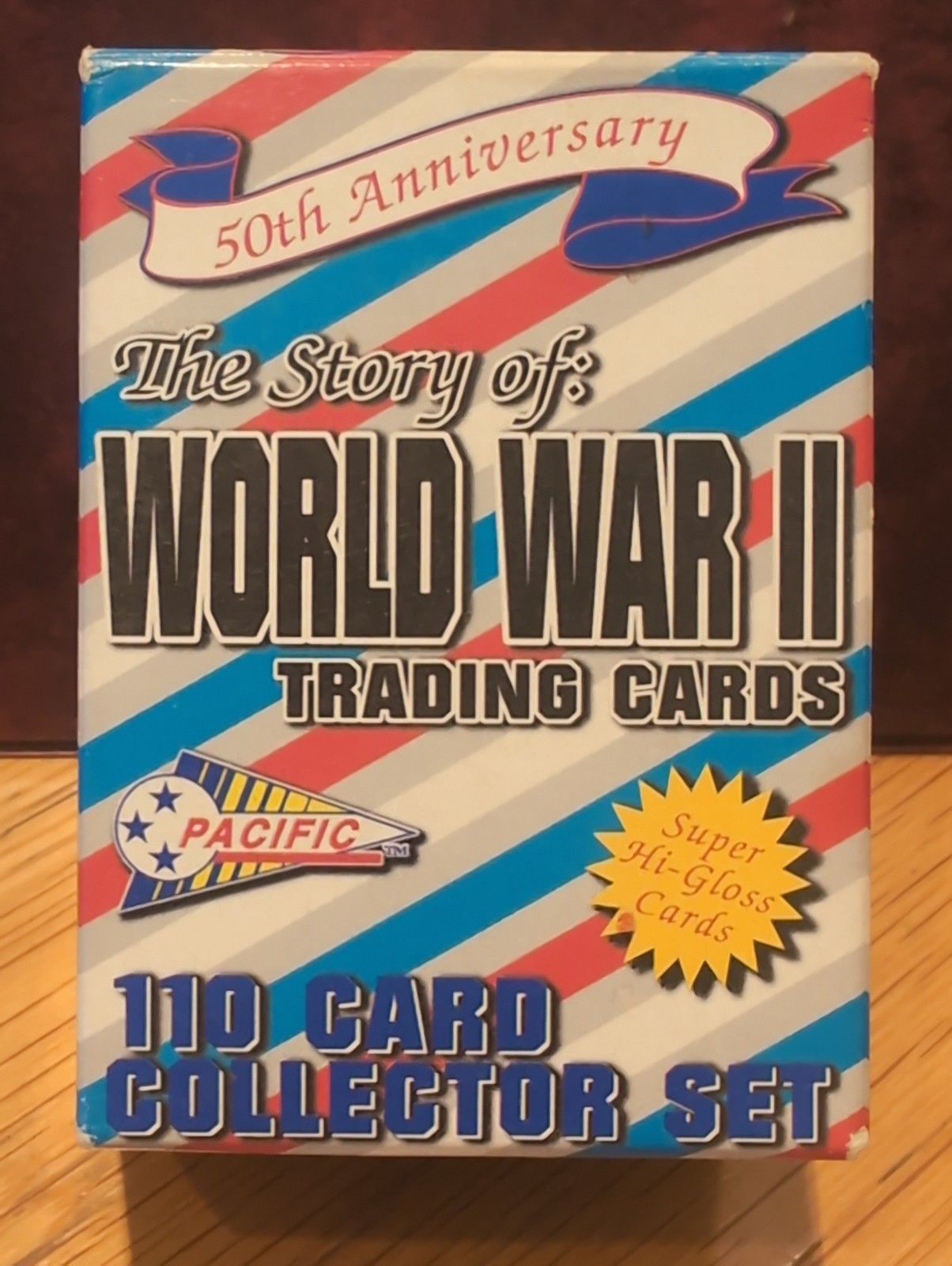 1992 Pacific World War II 110 Card Collector Set 50th Anniversary Trading Cards