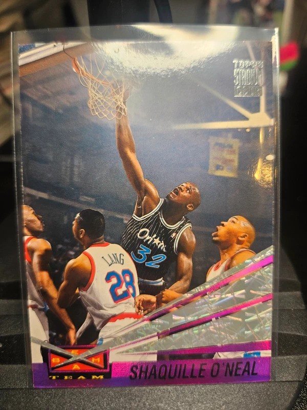 1993-94 Topps Stadium Club RARE Insert - Beam Team Shaquille O\'Neal #1