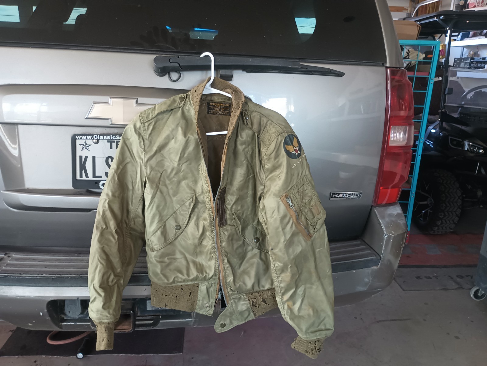 Ww2 L2 Flying Light Flight Jacket Size 36 Rare