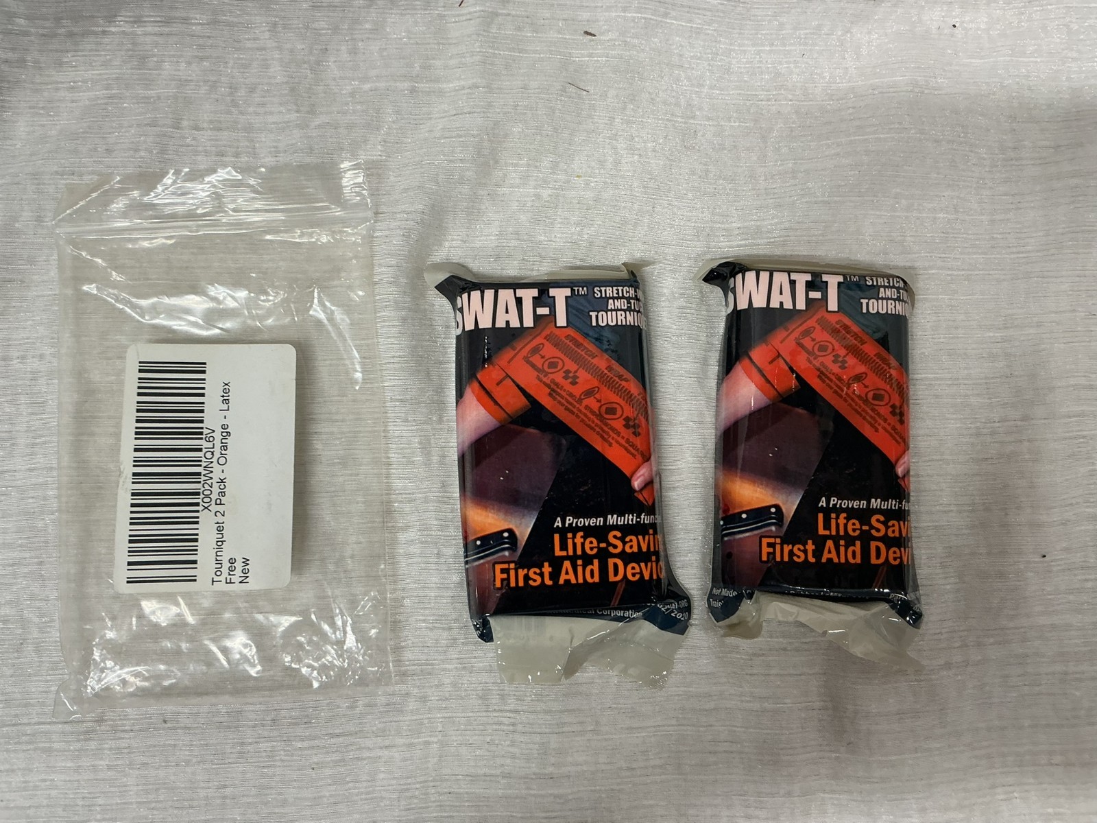 Pair of H&H Medical SWAT-T A Proven Multi-function TOURNIQUET Stretch Wrap x2