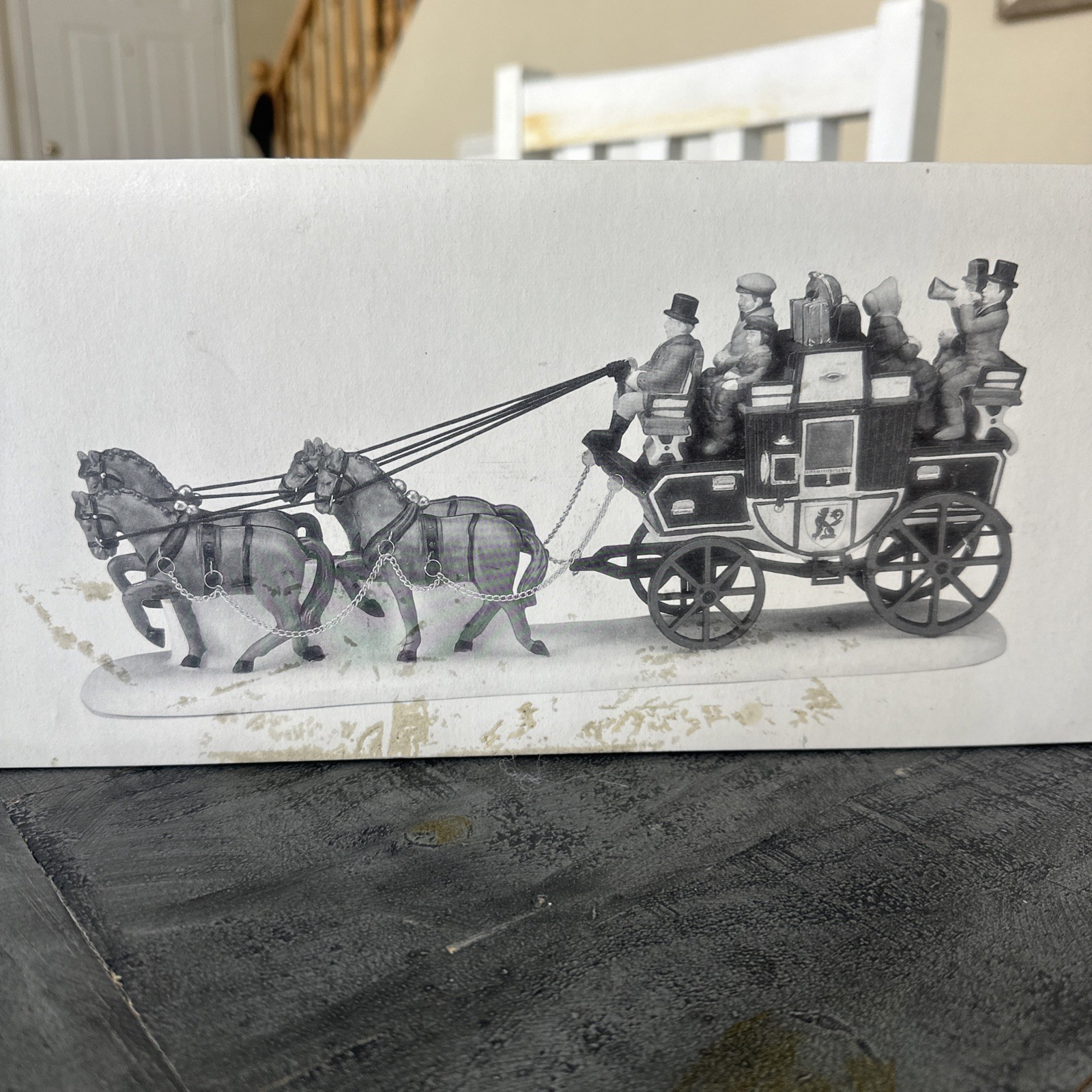 Vintage Department 56 Dickens Village Series “Holiday  Coach