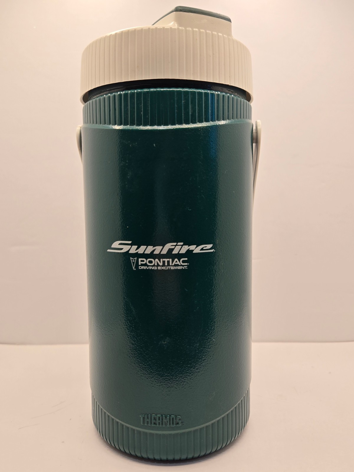 VTG 1990s Chevrolet Cavalier Sunfire Thermos Jug 48oz Hunter Green GM 7948