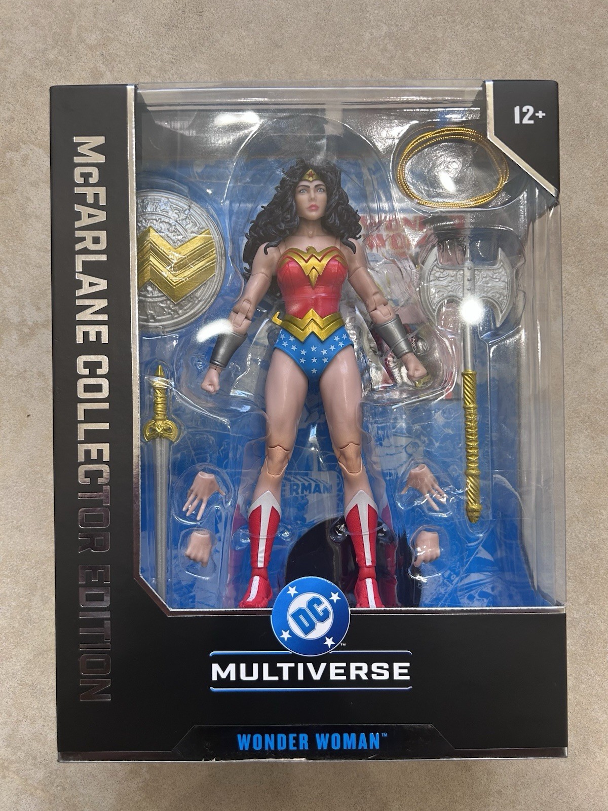 McFarlane Toys Collector Edition #61 Classic Wonder Woman NEW IN-HAND