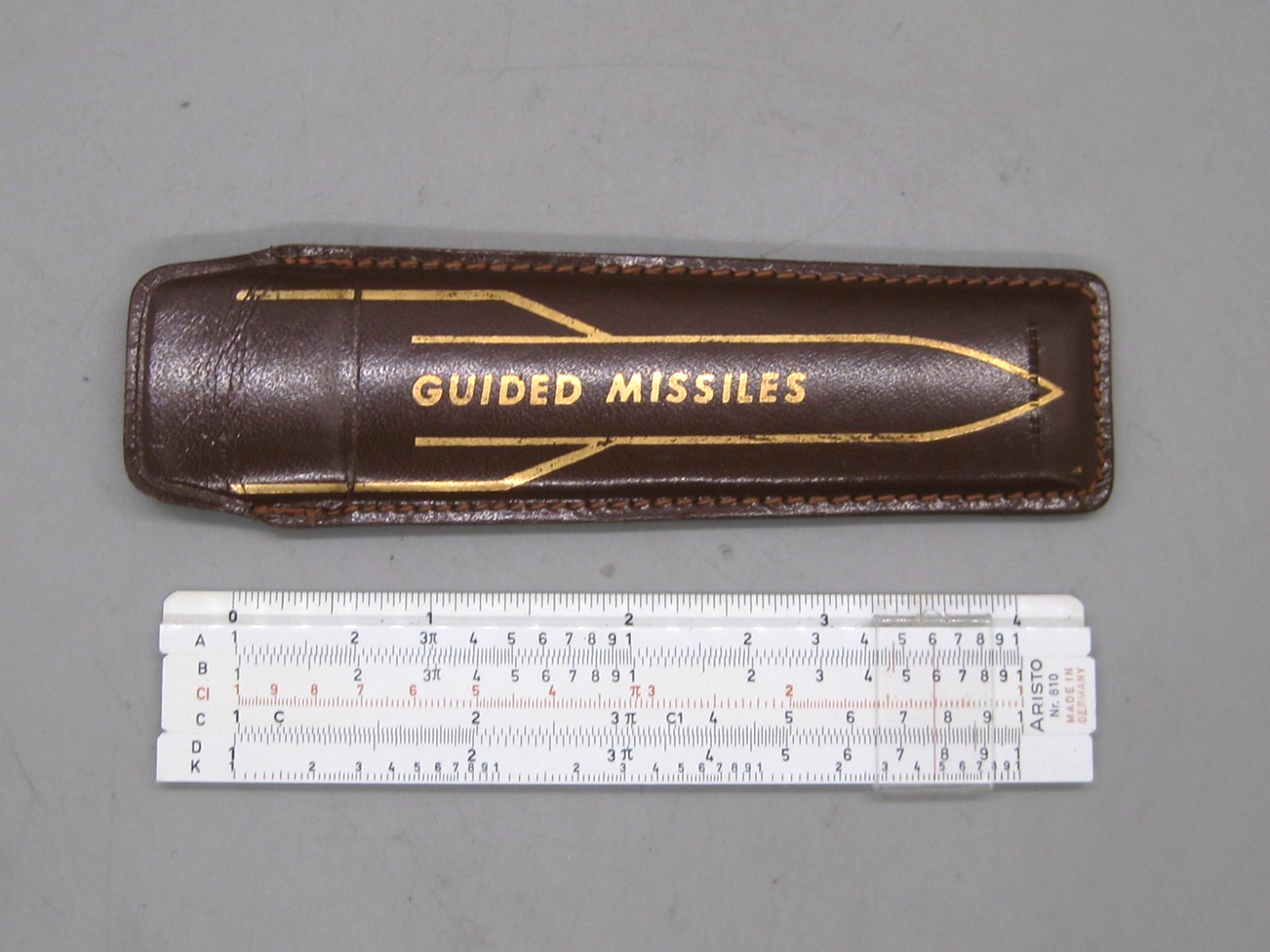 Vtg 1960\'s Bendix Aviation Guided Missiles Engineers Aristo-Puck Slide Rule Tool