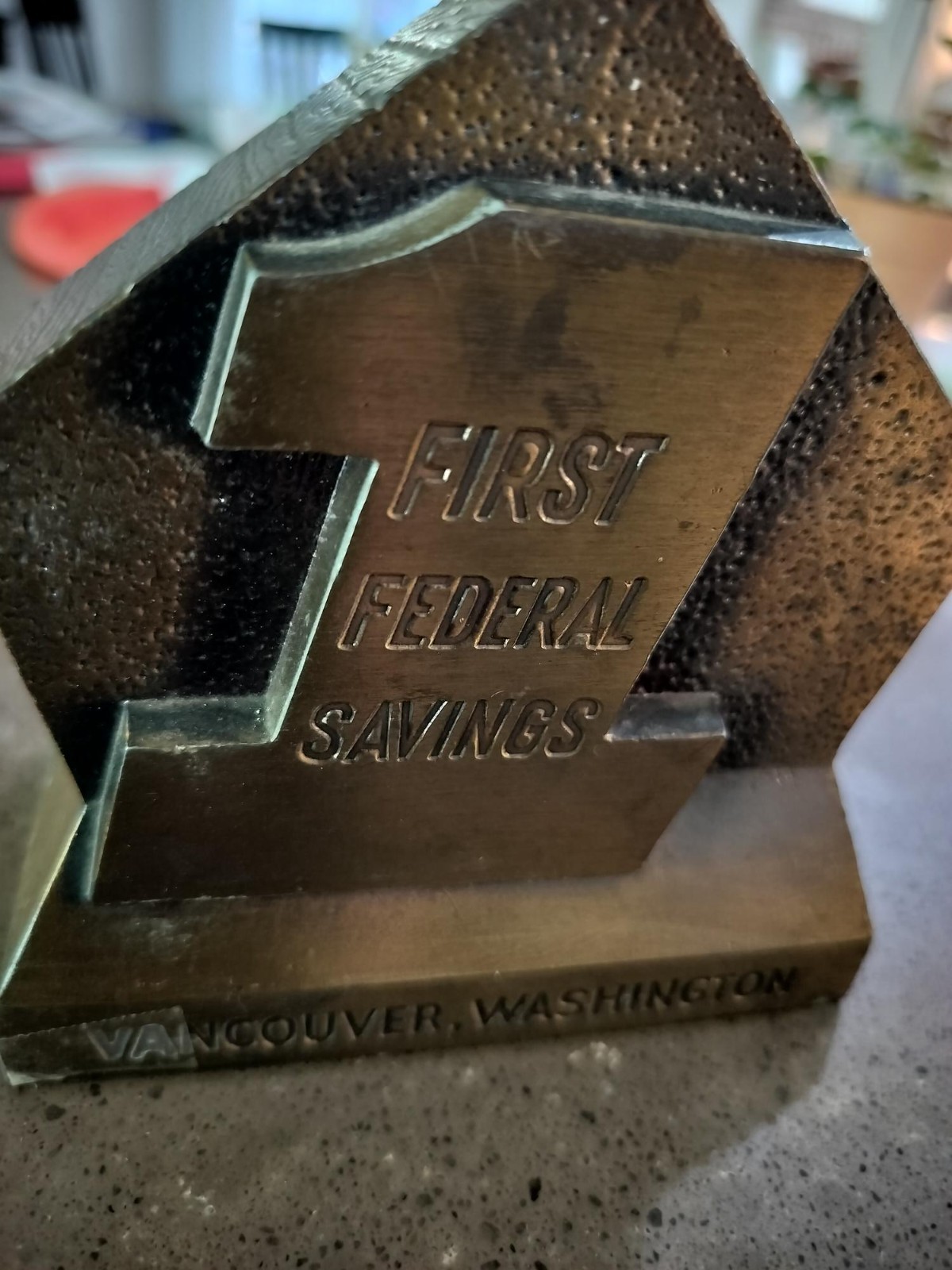 Banthrico Fort Vancouver Washington Metal Bank – Vancouver WA-1950-1960\'s