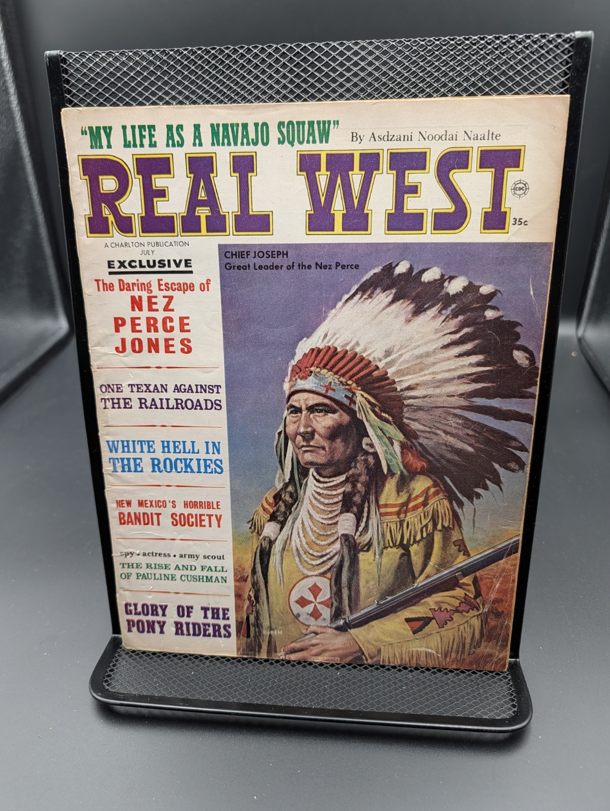 REAL WEST Magazine July 1967 Chief Joseph Of Nez Perce Tribe Native American REAL WEST Magazine July 1967 Chief Joseph Of Nez Perce Tribe Native American