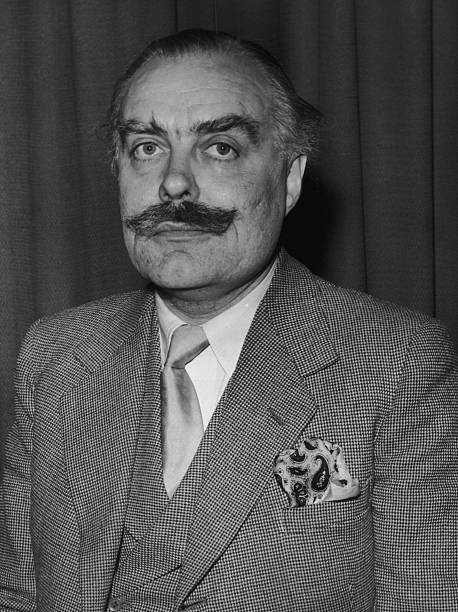 Cartoonist And Designer Osbert Lancaster 1955 HISTORIC OLD PHOTO