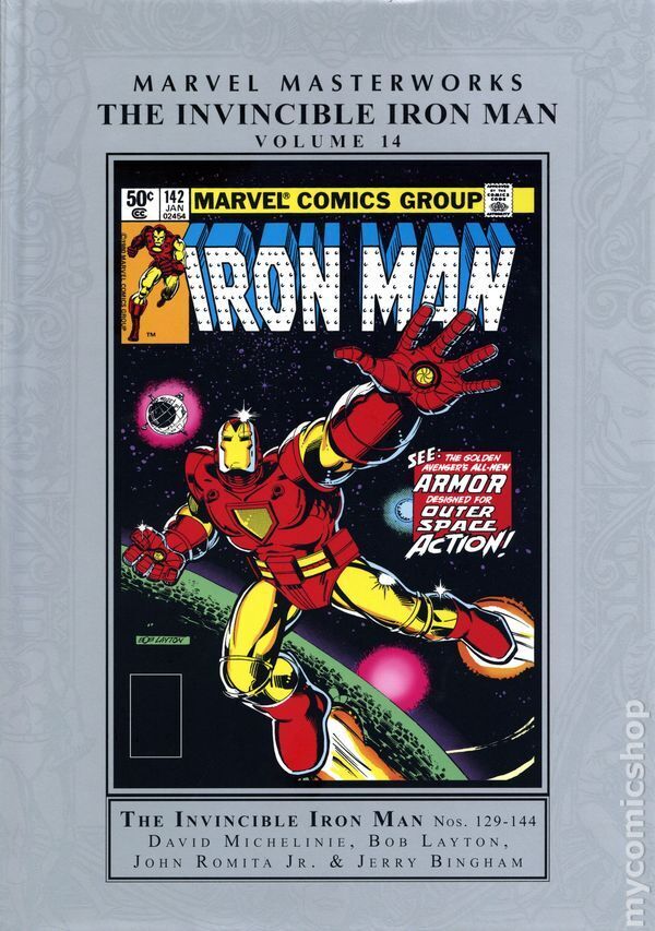 Marvel Masterworks Iron Man HC 1st Edition #14-1ST NM 2022 Stock Image