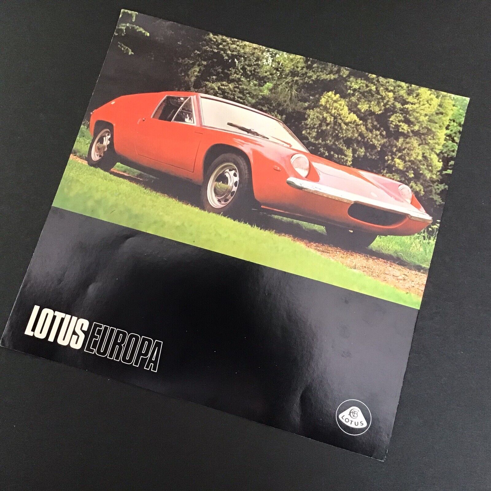 1969 1970 Lotus Europa S2 Dealer Sales Brochure NOS