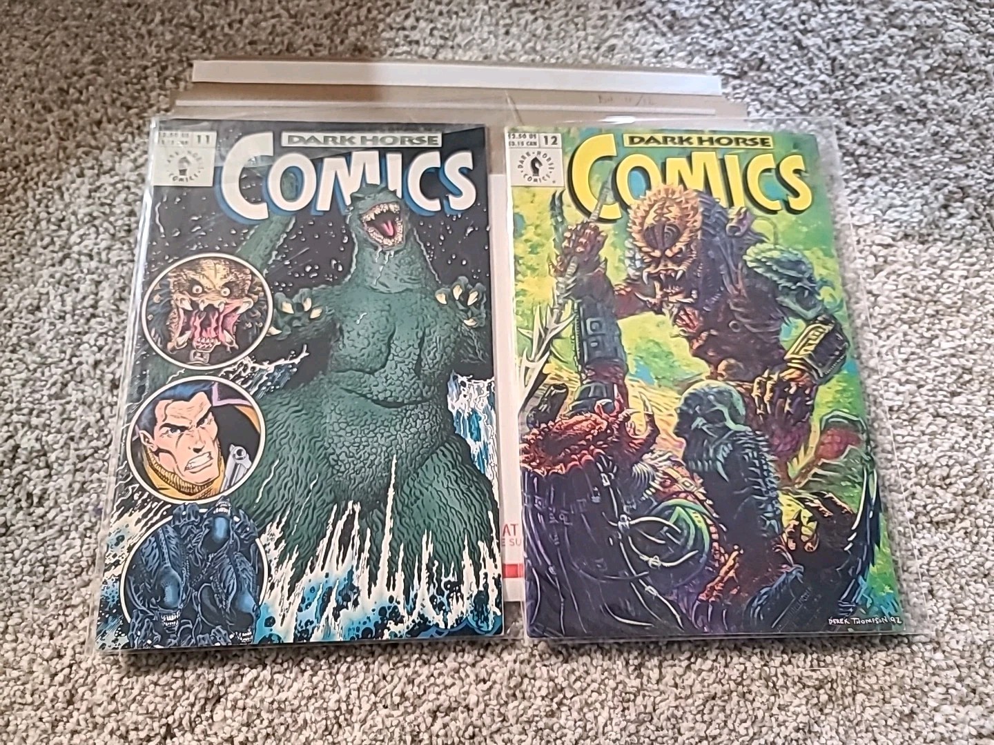 Dark Horse Comics #11 & #12 – Aliens / Predator – Lot of 2 – Unread in Sleeves