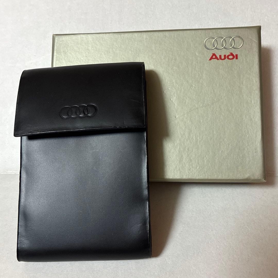 Audi Original Leather Multi Case Card With Box