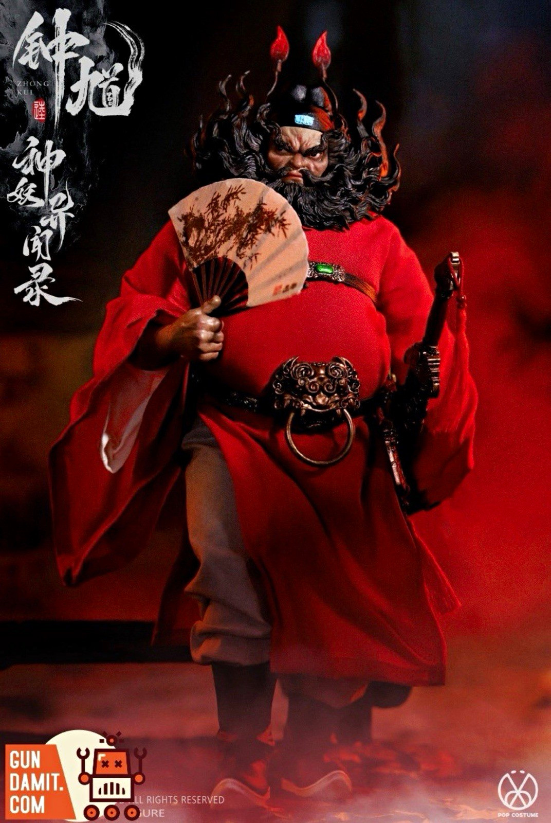 POP COSTUME MYS-01D Tales of the Strange 1/12 ZHONG KUI Demon Slayer Edition