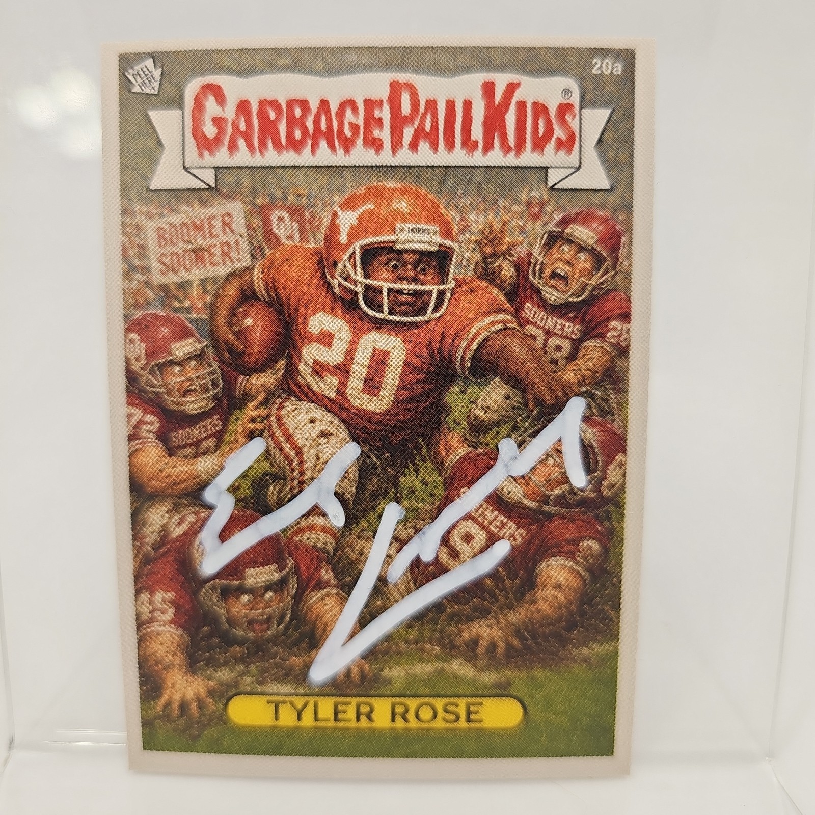 Earl Cambell Autographed Custom Art Signature Card - Prime Time Earl Cambell Autographed Custom Art Signature Card - Prime Time