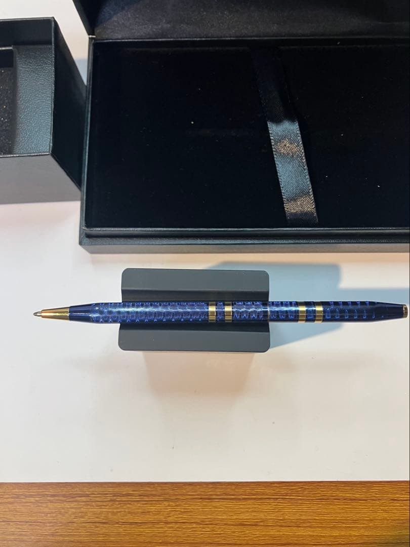 CROSS 175th Anniversary Collection Ballpoint Pen Blue Lacquer #5b7bc7