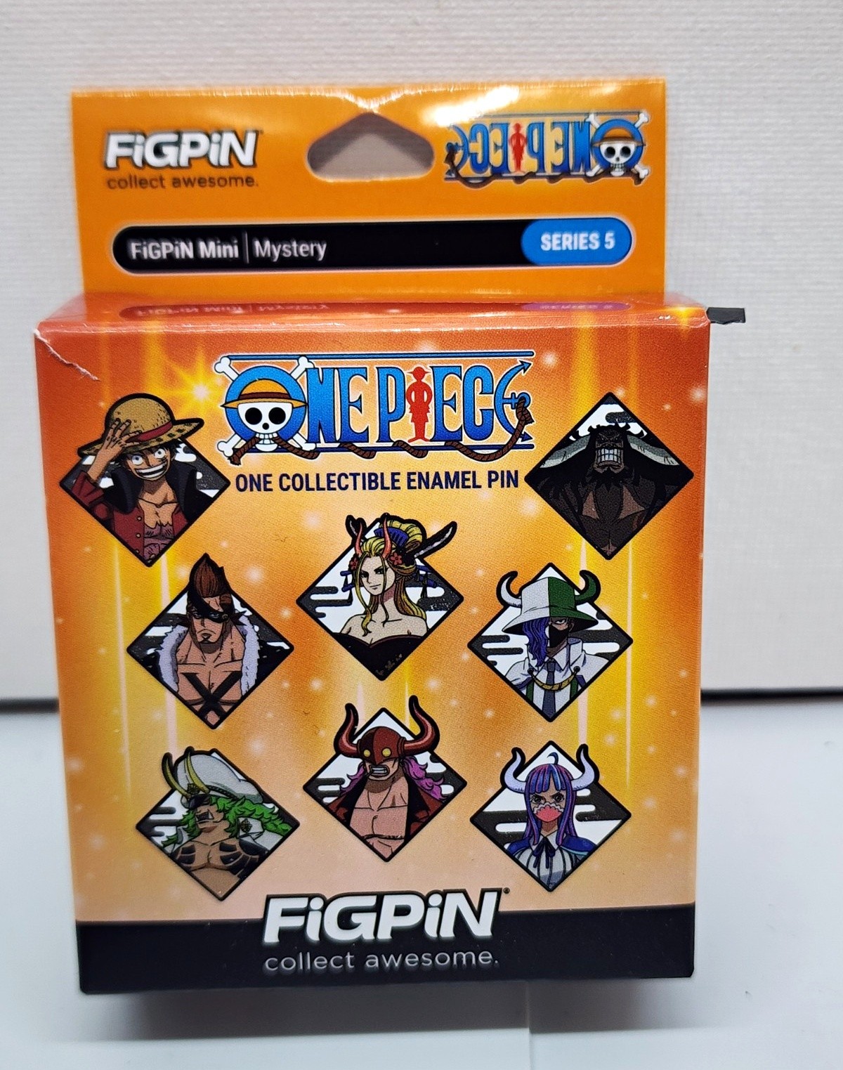 FiGPiN One Piece Monkey D. Luffy Mini Mystery Enamel Lapel Pin Series 5