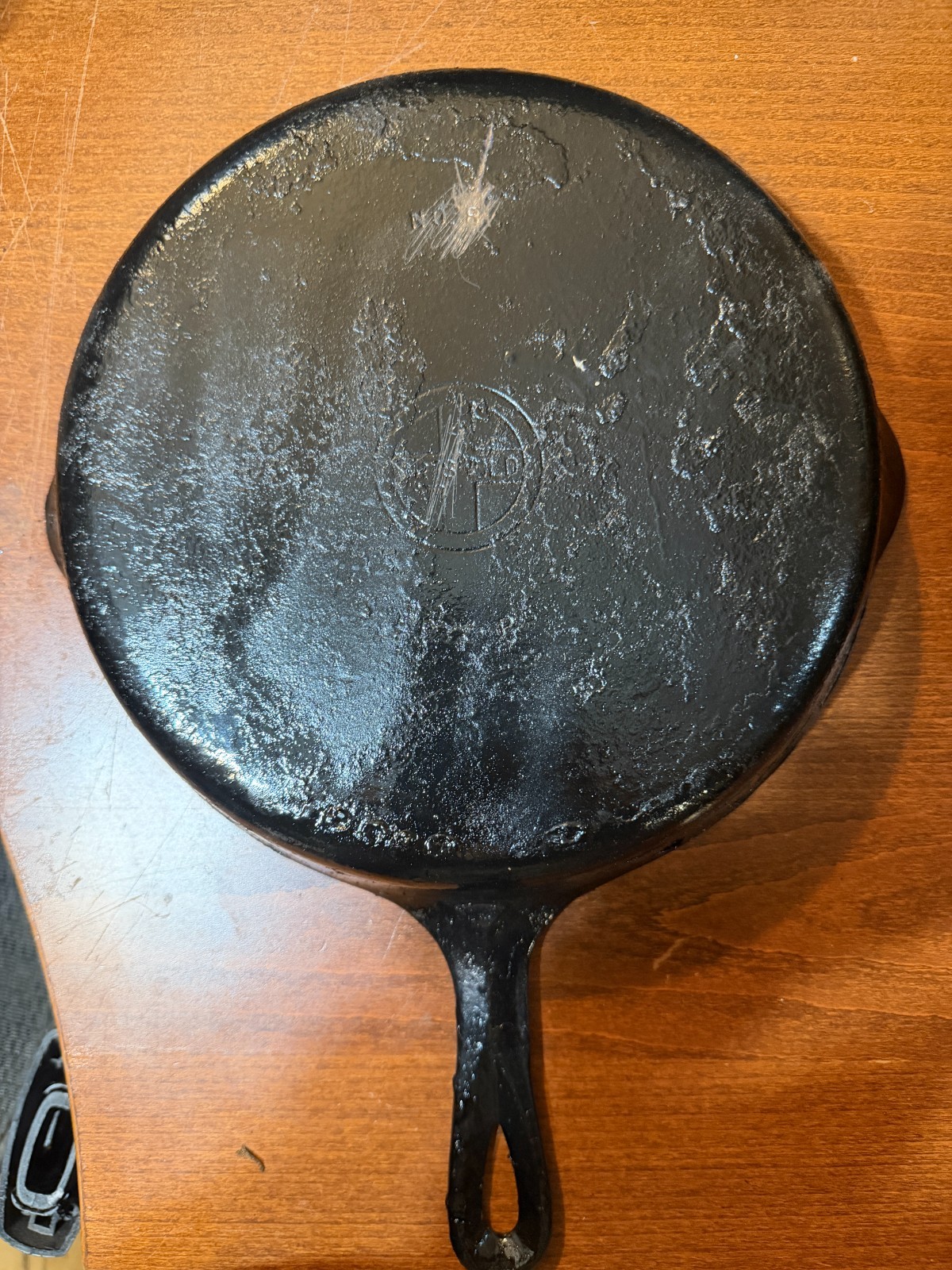 Vintage Griswold No 8 Size Skillet Small Block Logo Cast Iron Fry Pan Frying Vintage Griswold No 8 Size Skillet Small Block Logo Cast Iron Fry Pan Frying
