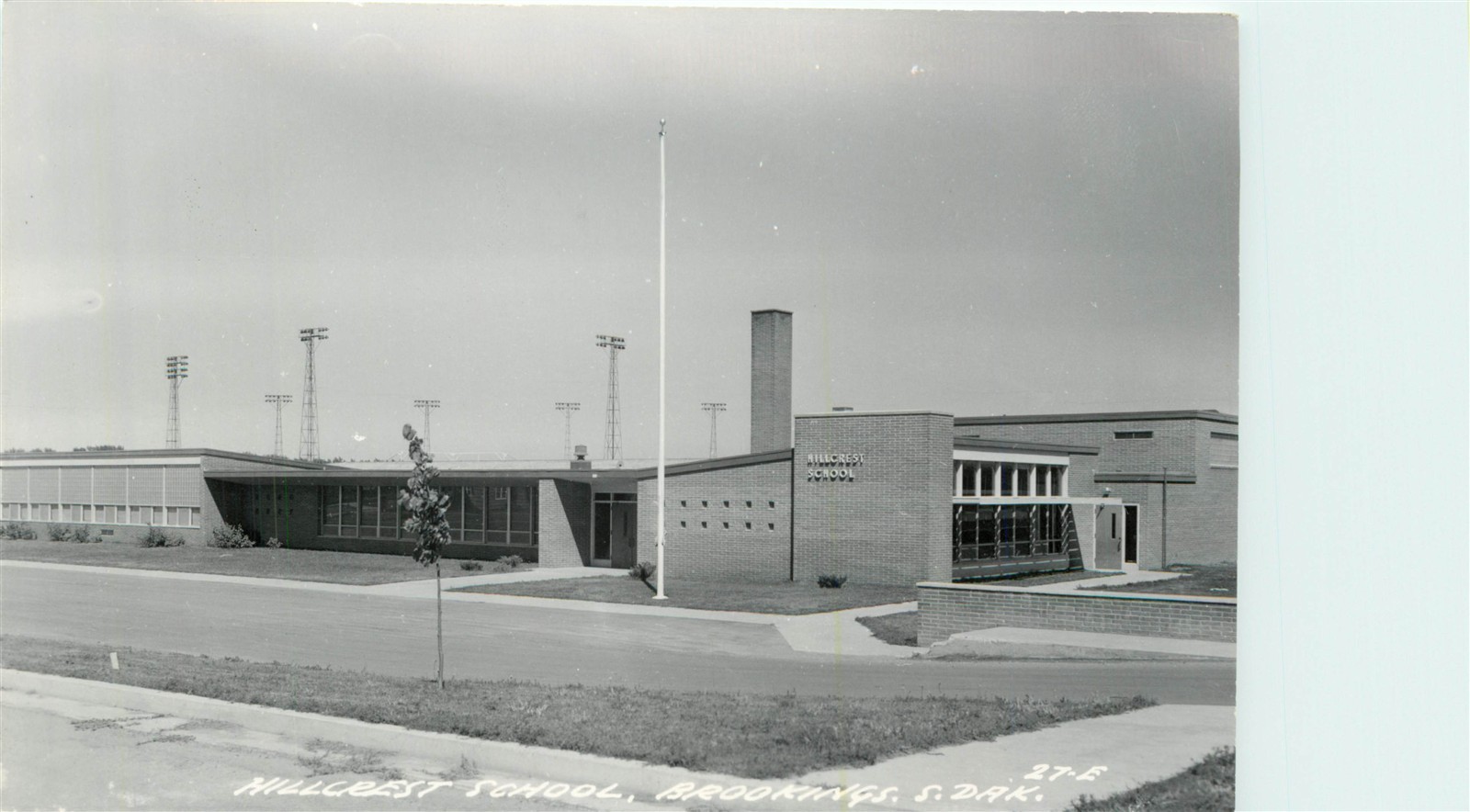 SD South Dakota Brookings Hillcrest School RPPC 1950s Real Photo Postcard SD South Dakota Brookings Hillcrest School RPPC 1950s Real Photo Postcard