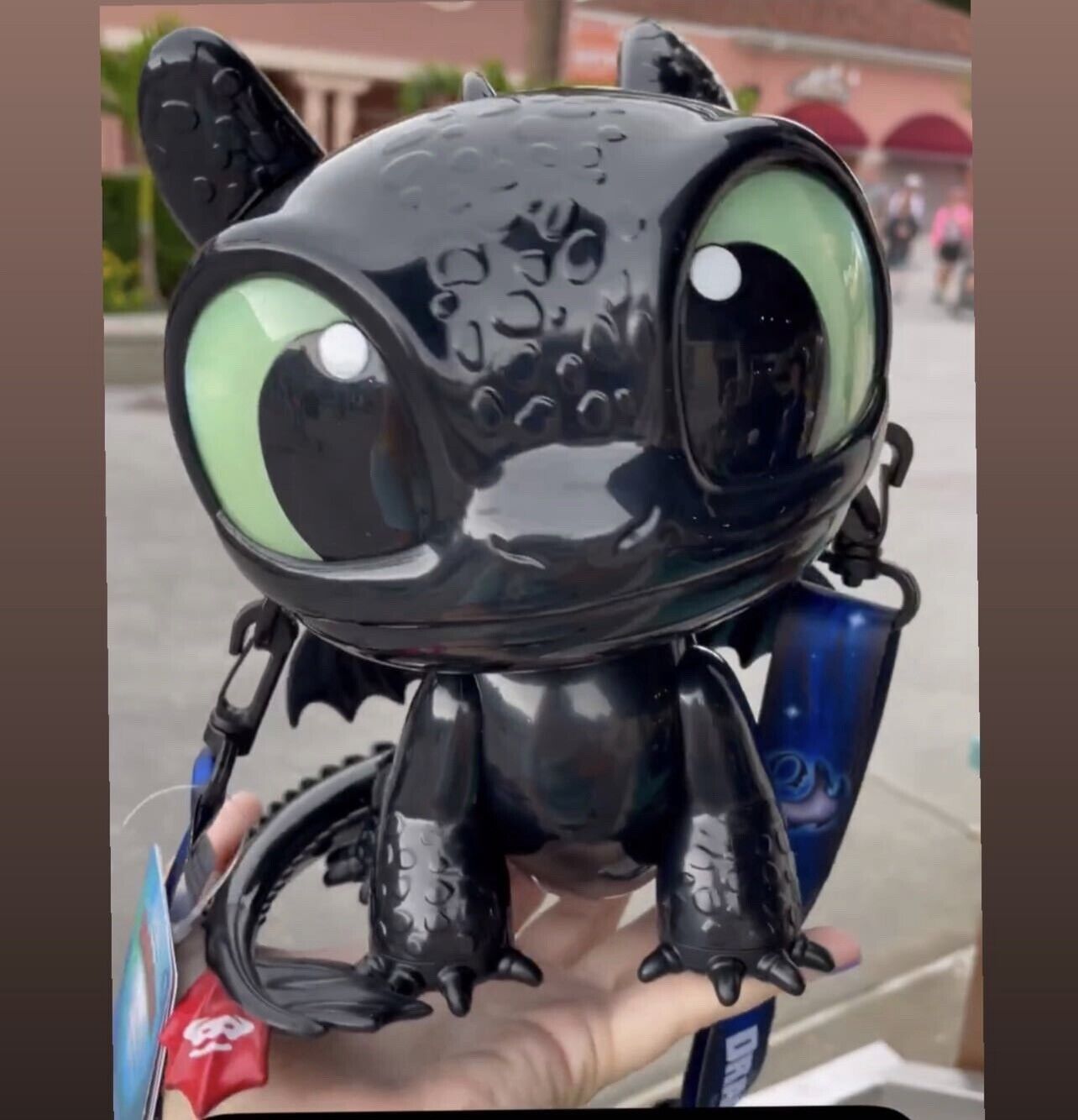 Universal Studios How to Train Your Dragon 3 Toothless Popcorn Bucket Light Up
