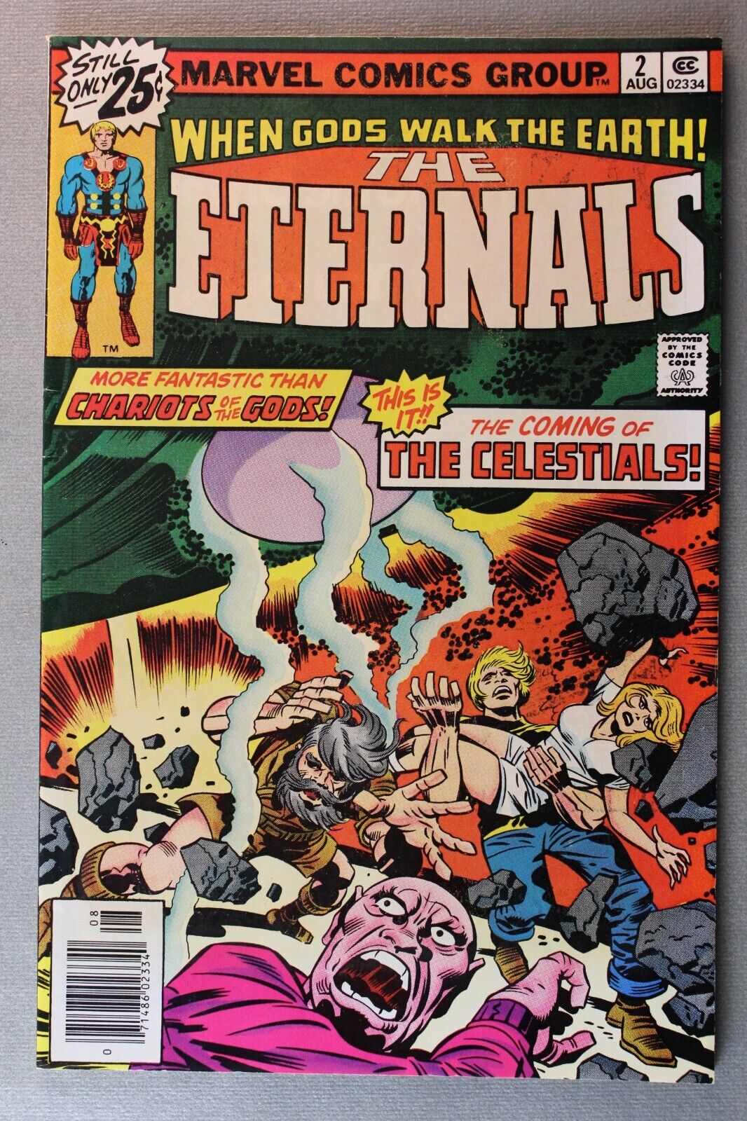 The Eternals #2 *76* The Coming Of The Celestials Written & Drawn by Jack Kirby