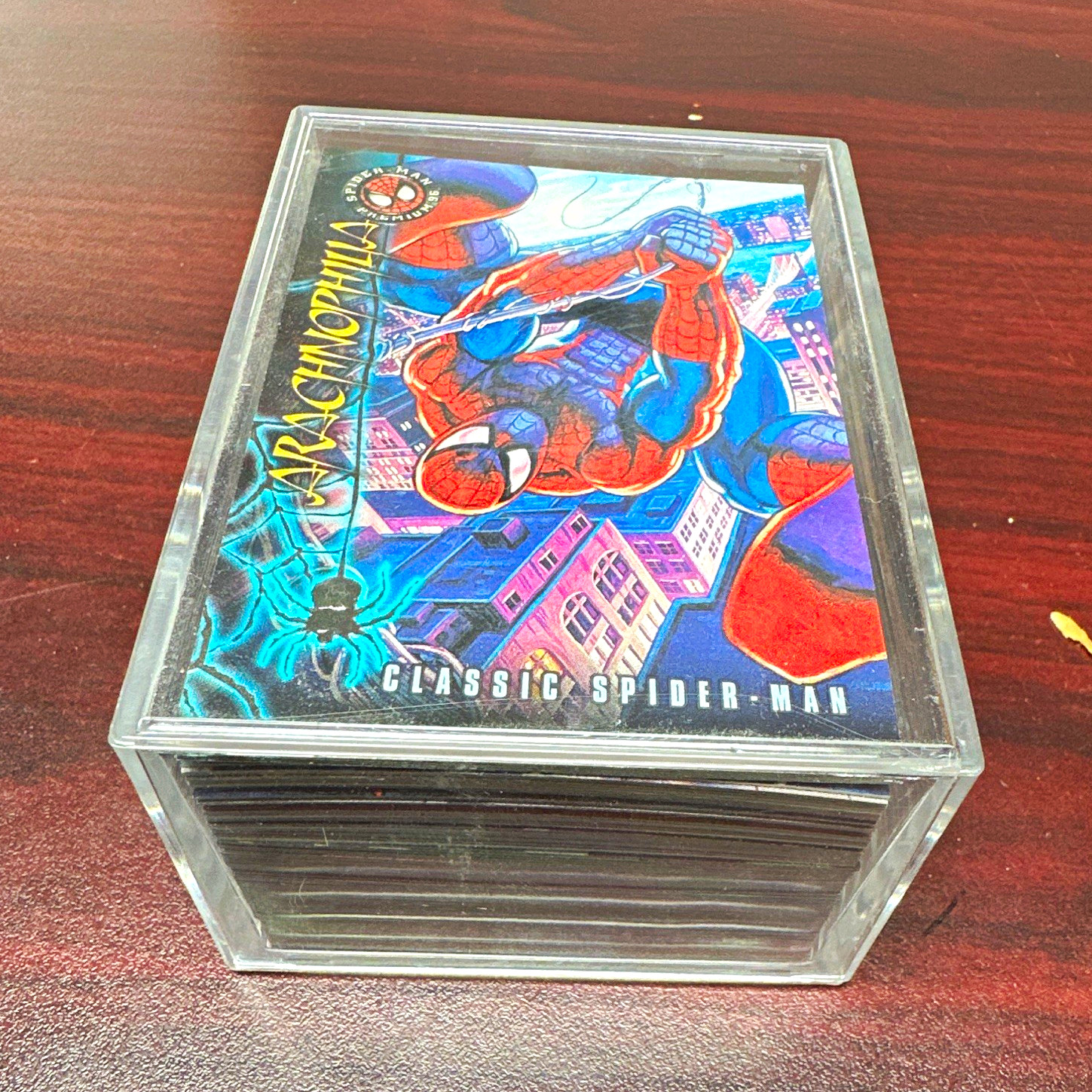 1996 Skybox Marvel Spider-Man Premium - Compete 100 Card Base Set Near Mint