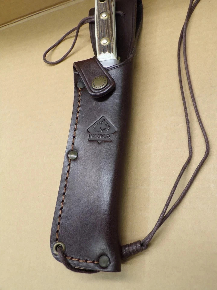Custom PUMA Germany Replica Bowie Handmade Stag Handle Knife