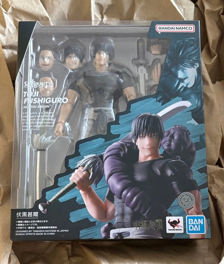 S.H.Figuarts JJK TOJI FUSHIGURO Jujutsu Kaisen Figure 2026 via FedEx