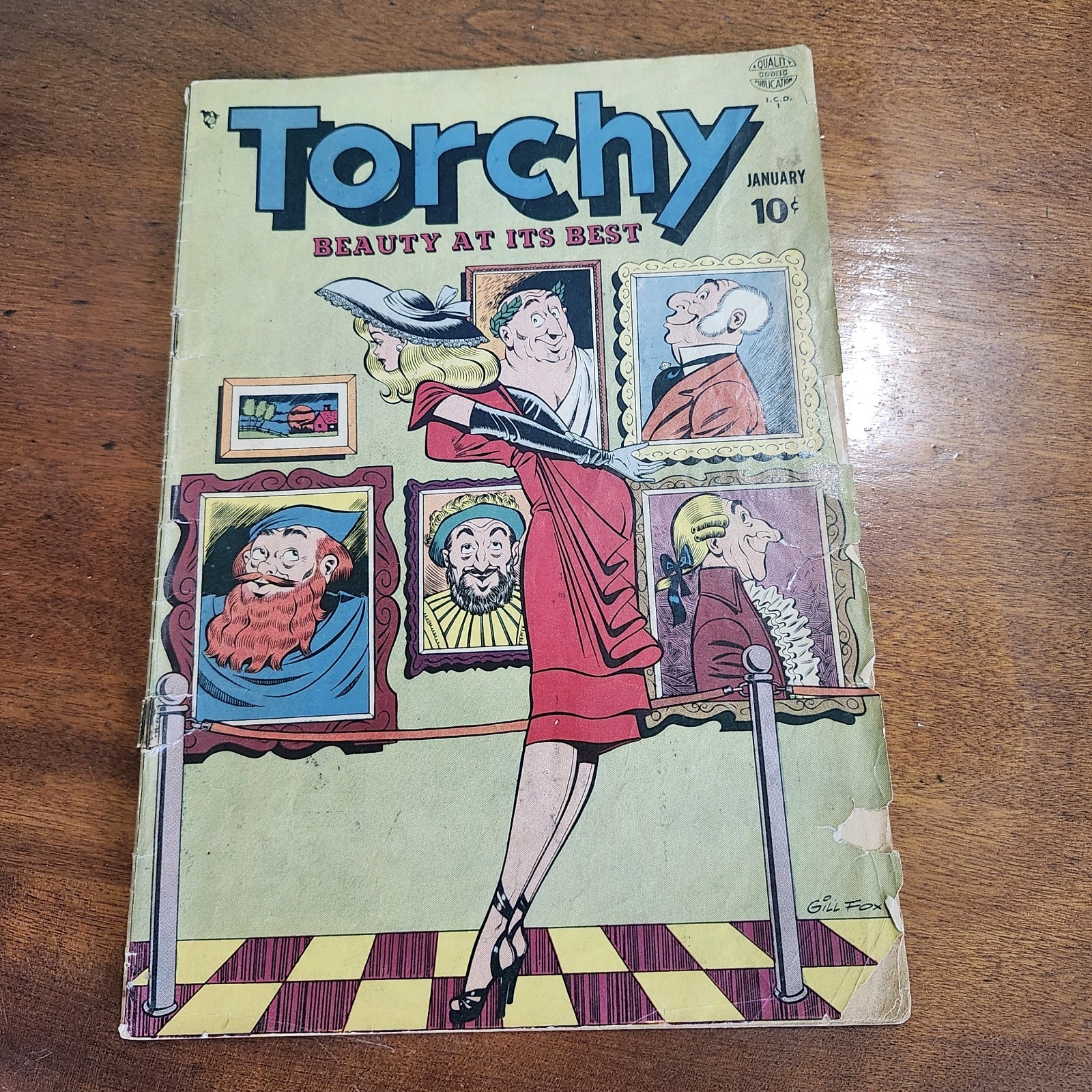 TORCHY #2  1950 COMIC good girl art. BEAUTY AT IT\'S BEST