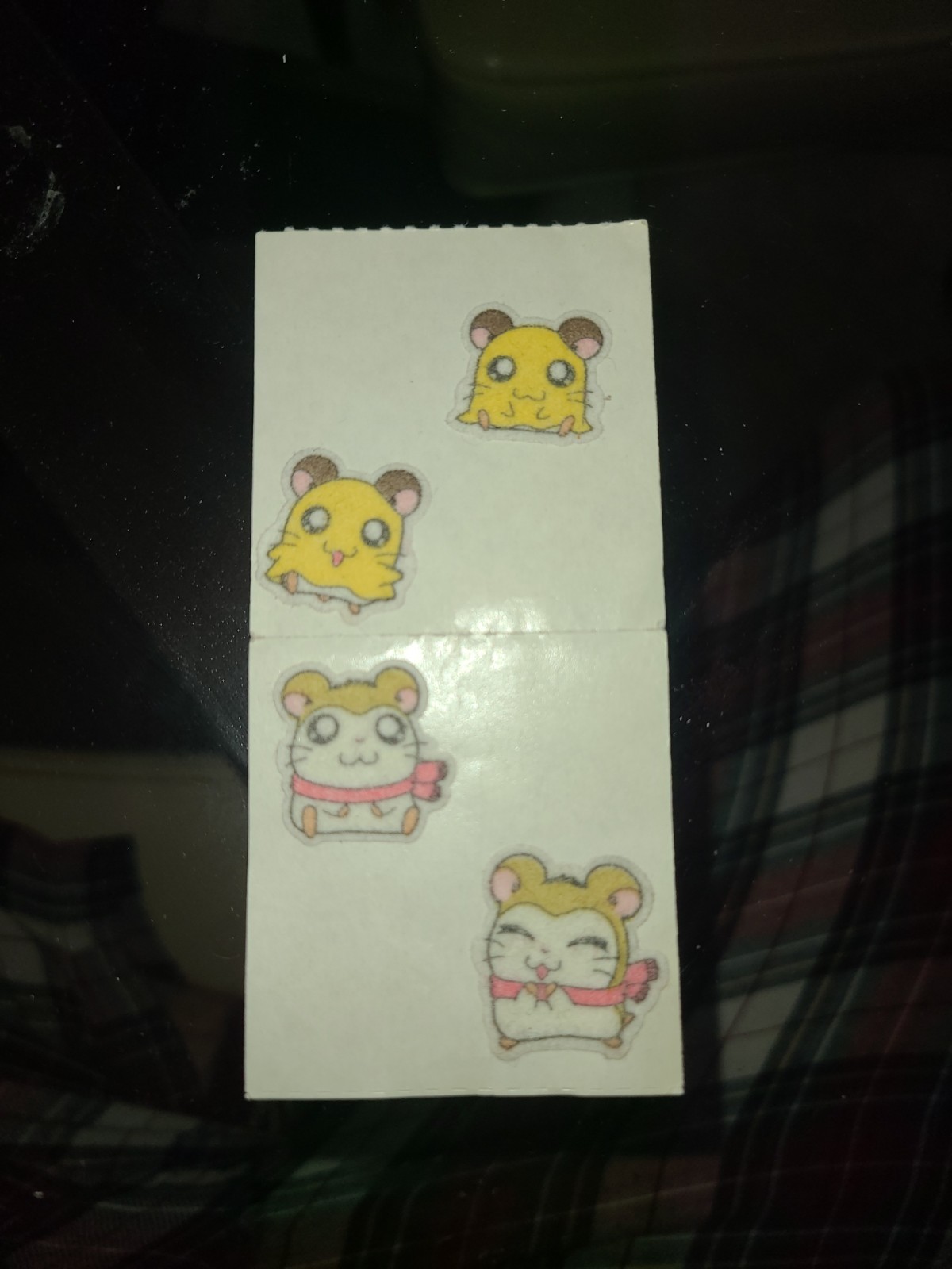 Sandylion Hamtaro Little Hamster Big Adventure Vintage Stickers