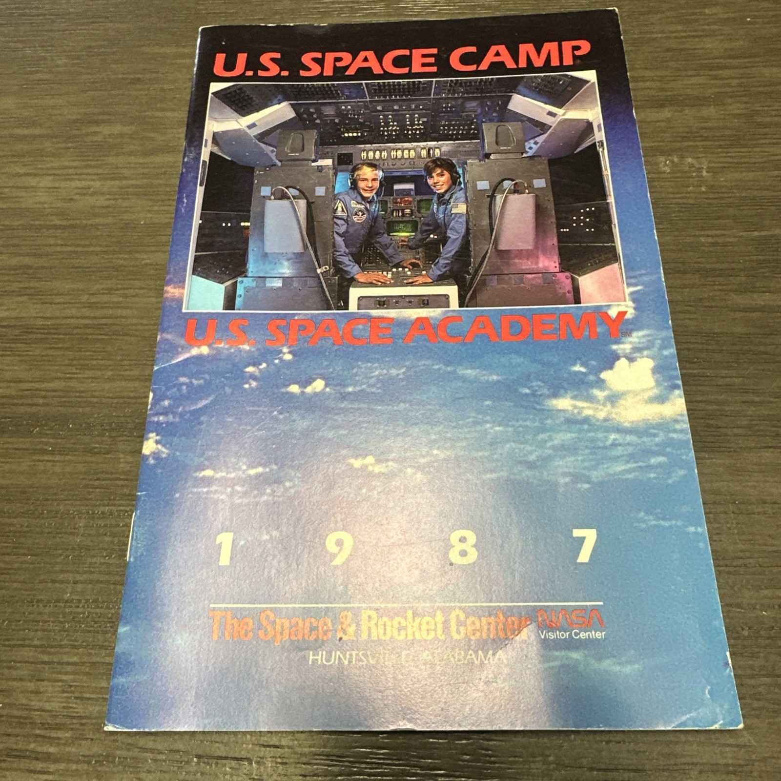 Vintage 1987 U.S. Space Camp Academy Official Application Booklet NASA Alabama