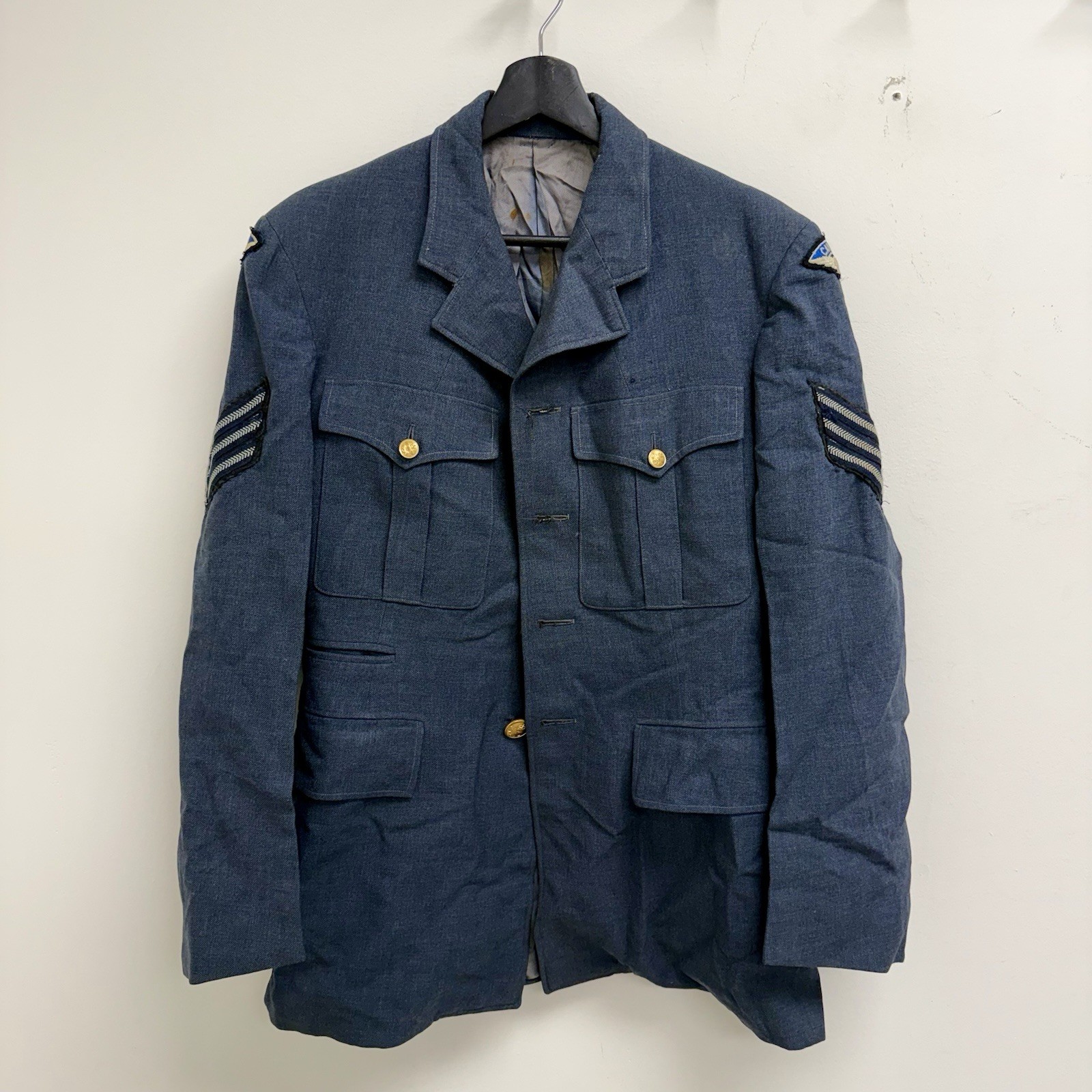 WWII RCAF Royal Canadian Air Force Uniform Patched