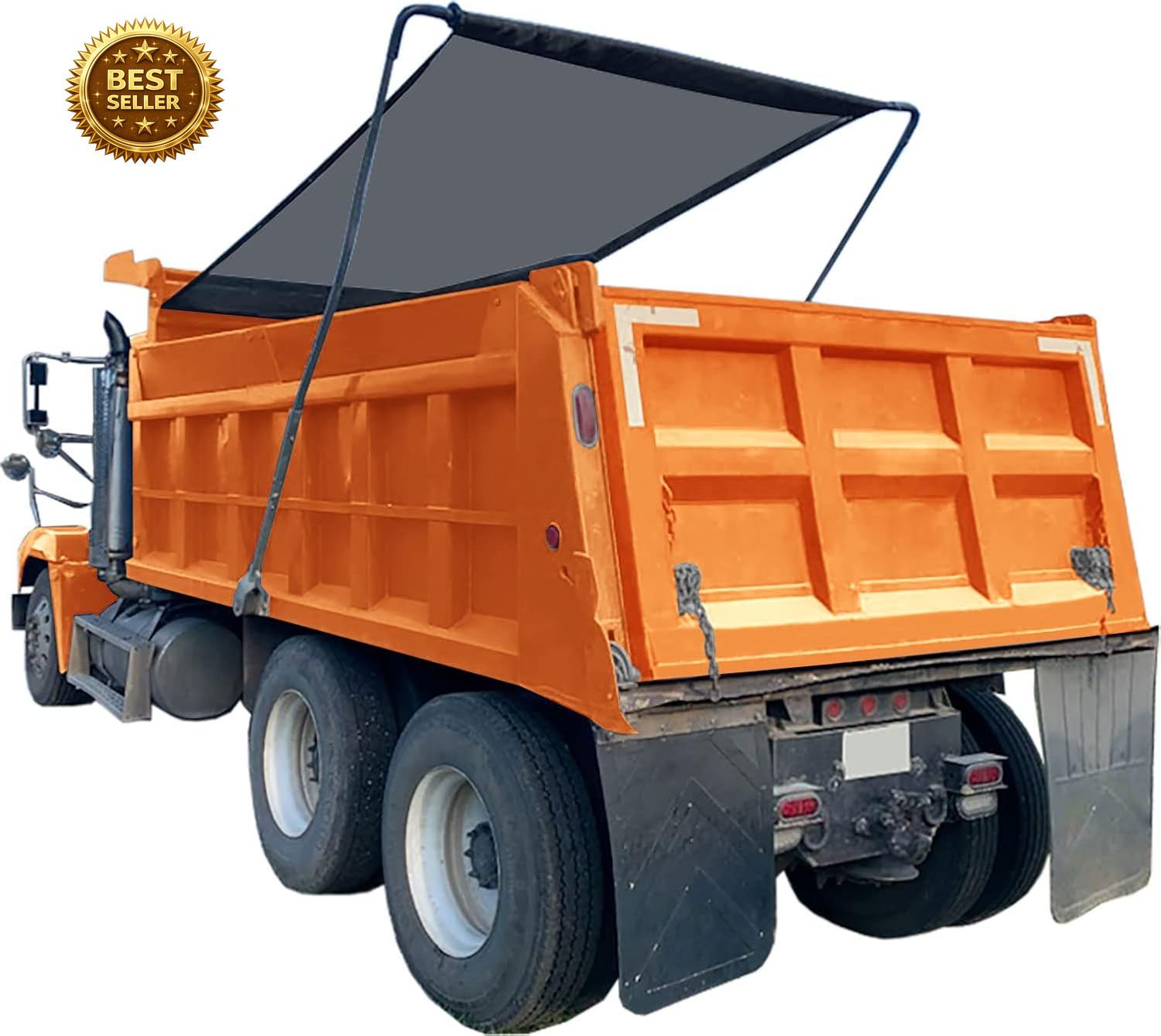 Dump Truck Mesh Tarp for Dump Trailer Cover with 6\'\' Pocket, 7\'X20\'